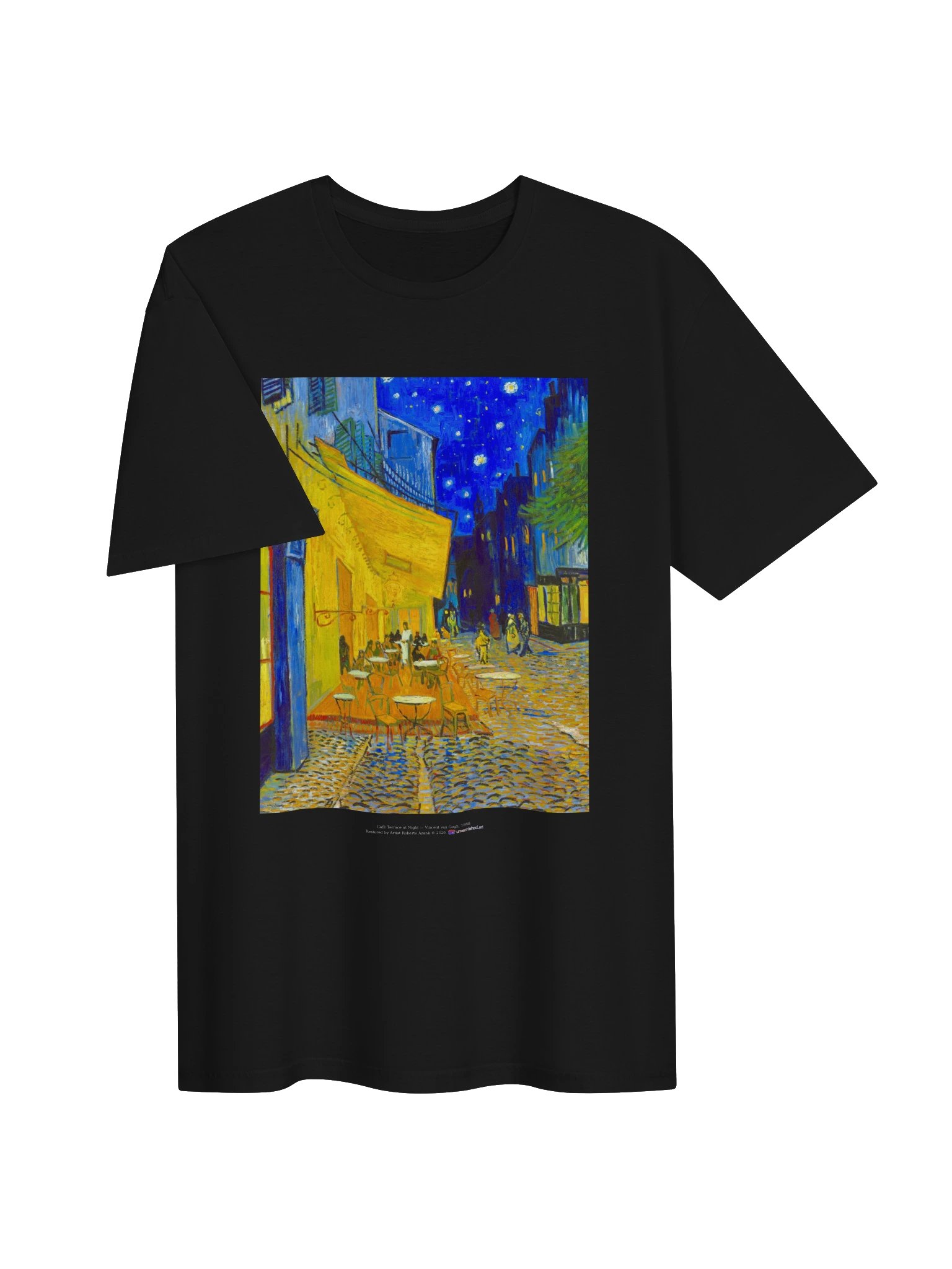 Café Terrace at Night — T-Shirt product image (3)