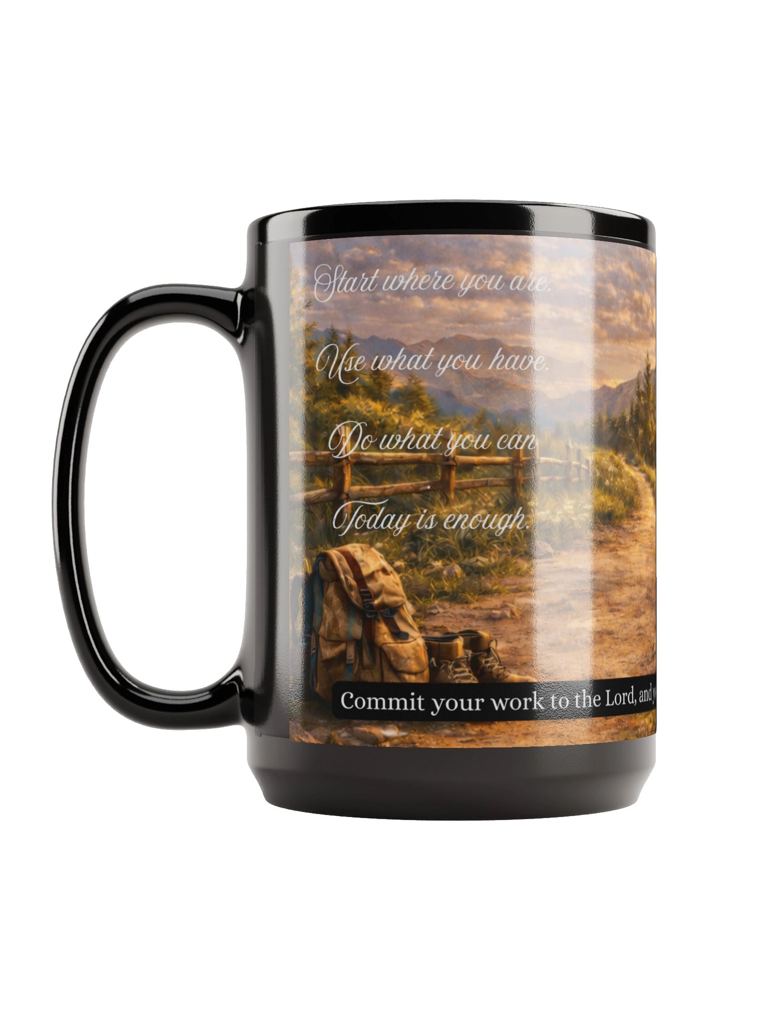 "Start where you are" Serenity Mug product image (4)