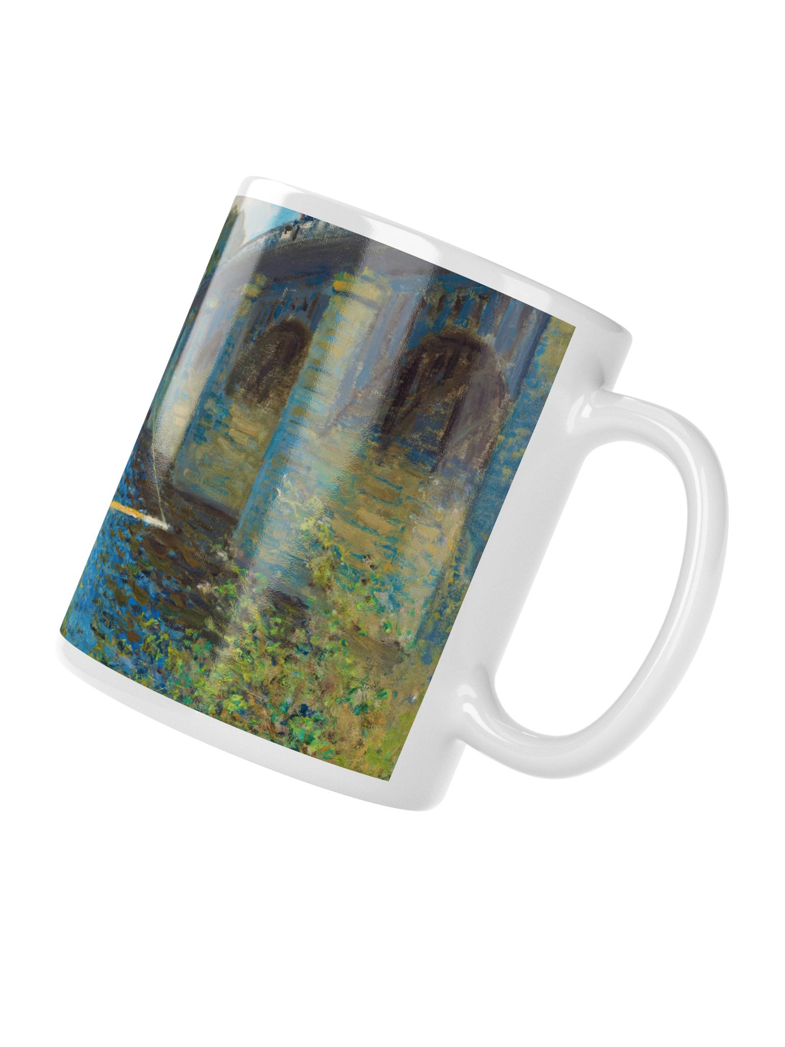 The Bridge at Argenteuil (Claude Monet) Mug product image (5)