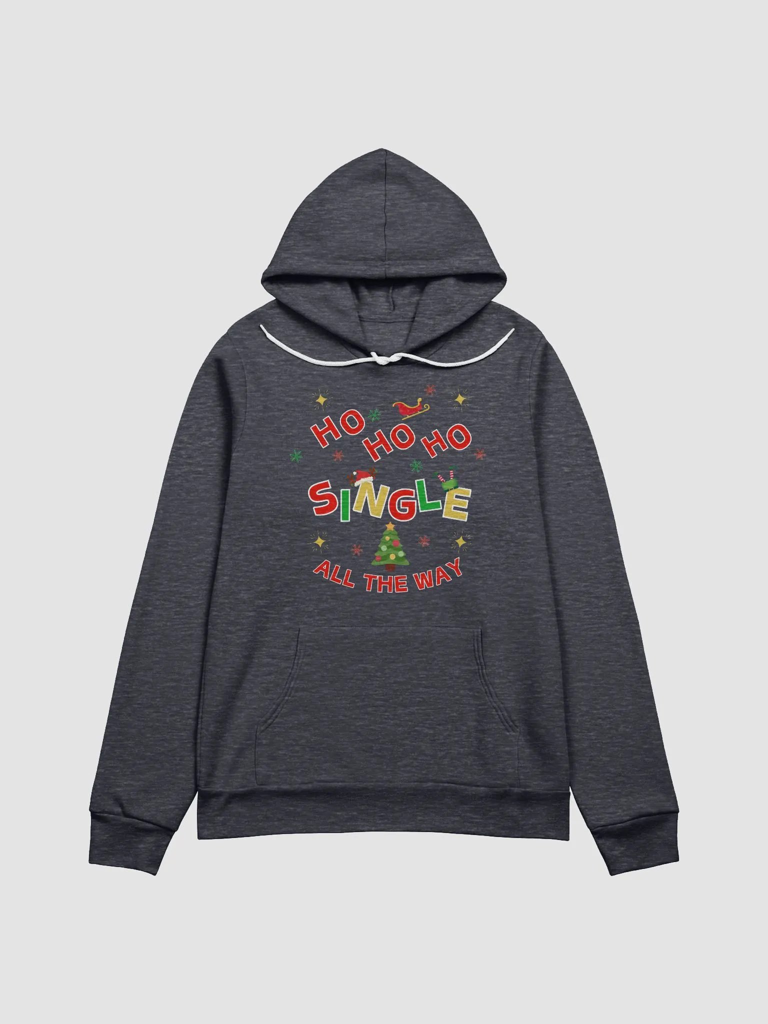 Festive Single "HoHoHo" Hoodie product image (26)