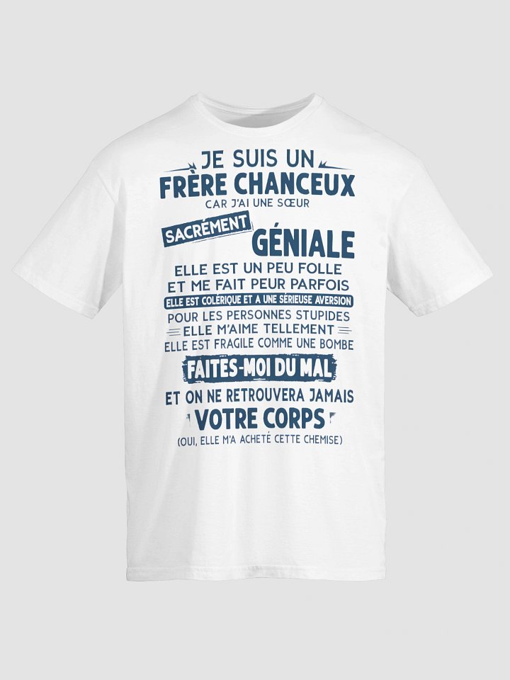Je suis un frère chanceux product image (1)