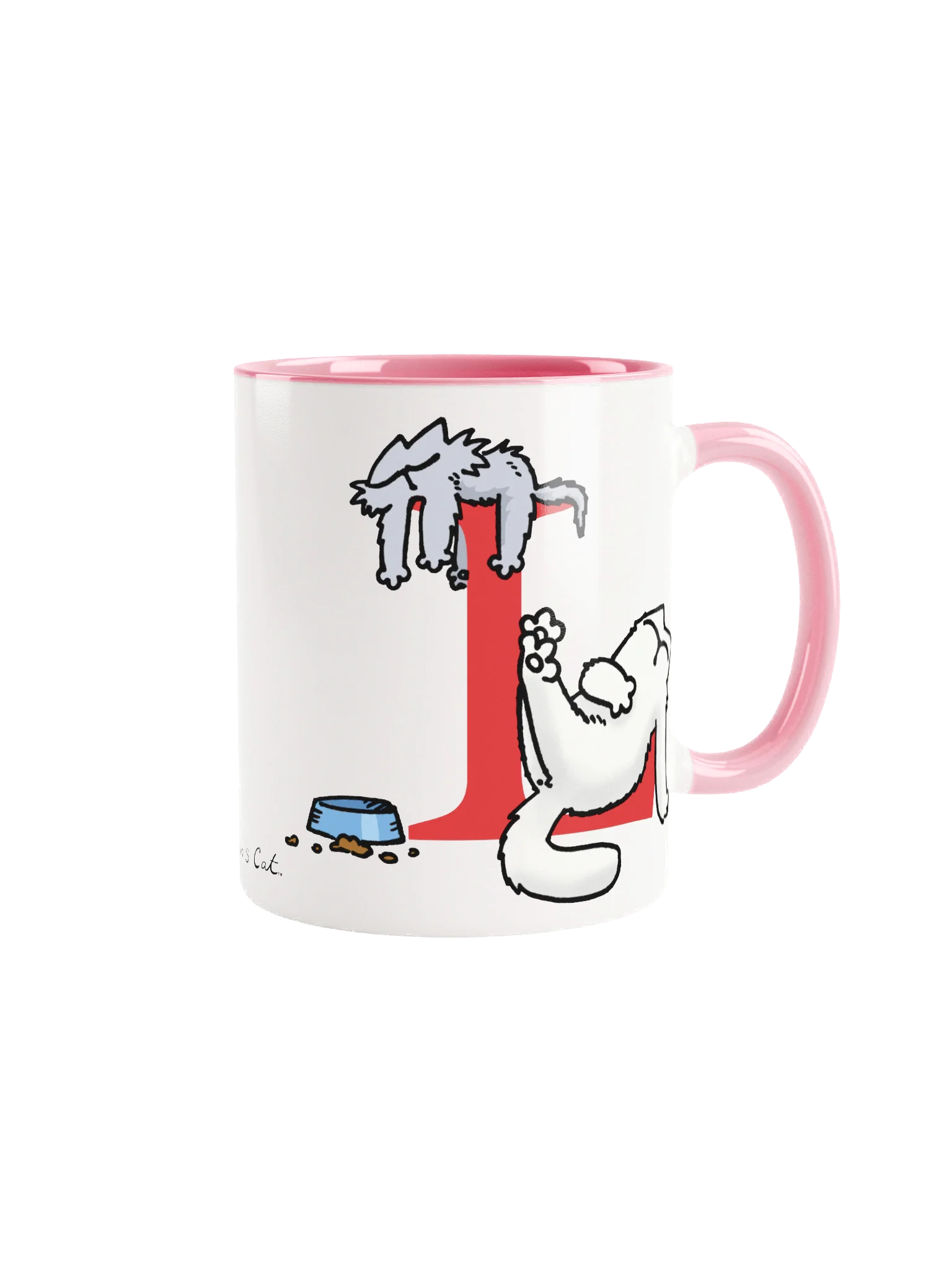 Cat Monogram Mug - L product image (3)