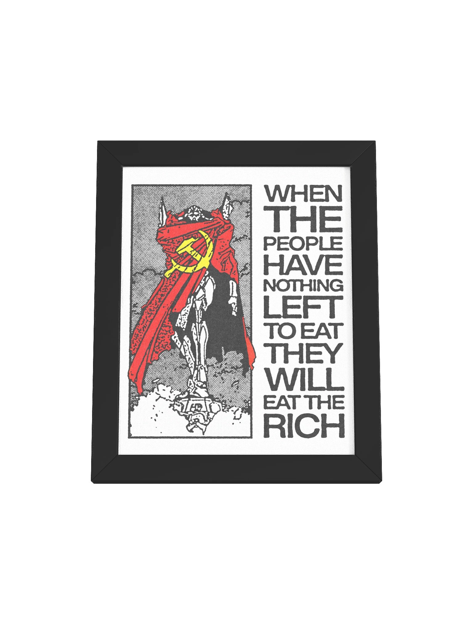 NOTHING LEFT ! Framed Print. number 8 product image (1)
