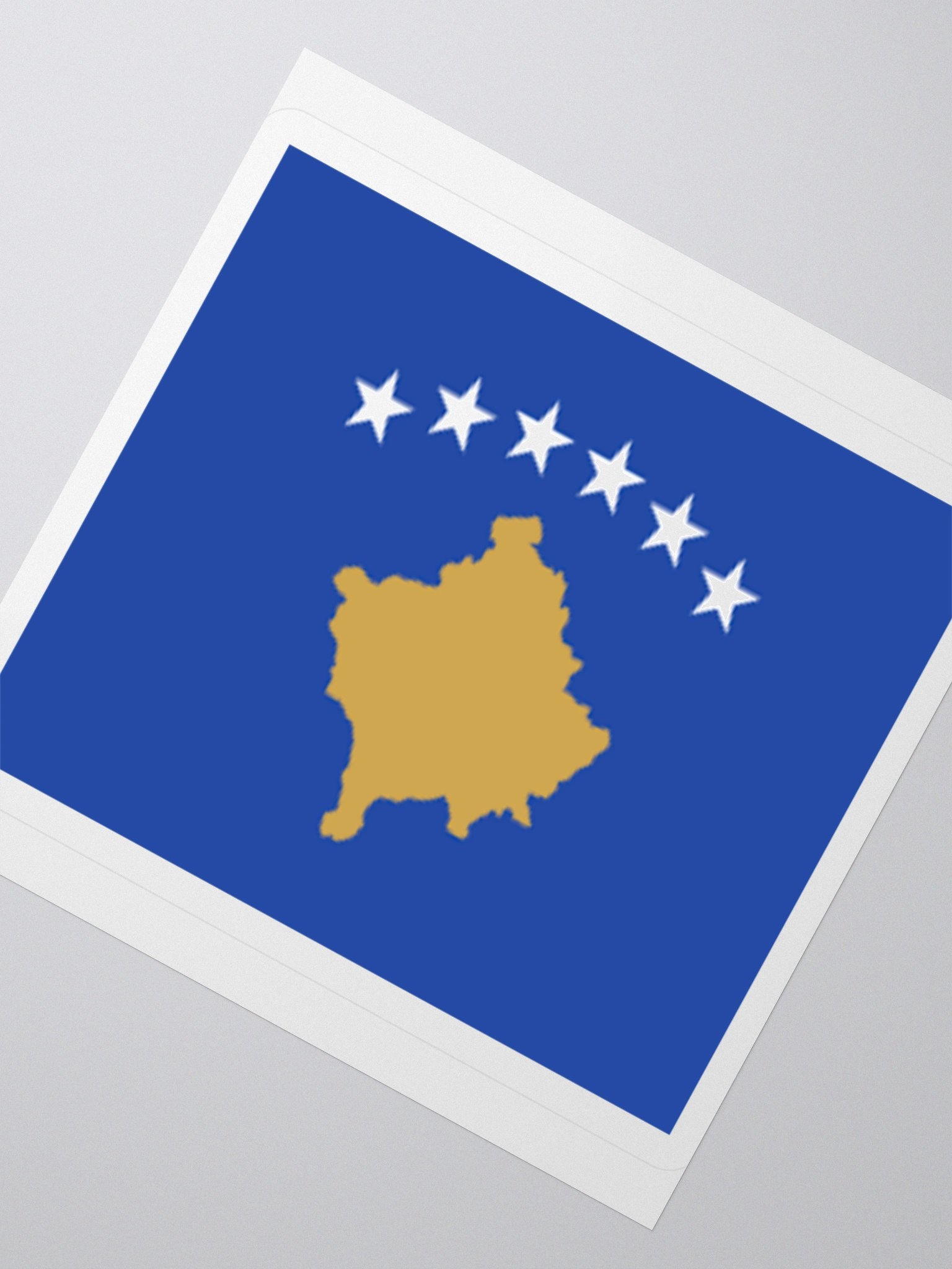 Kosovo Flag Sticker | Six Stars Design | Durable Vinyl | 3 Sizes product image (5)