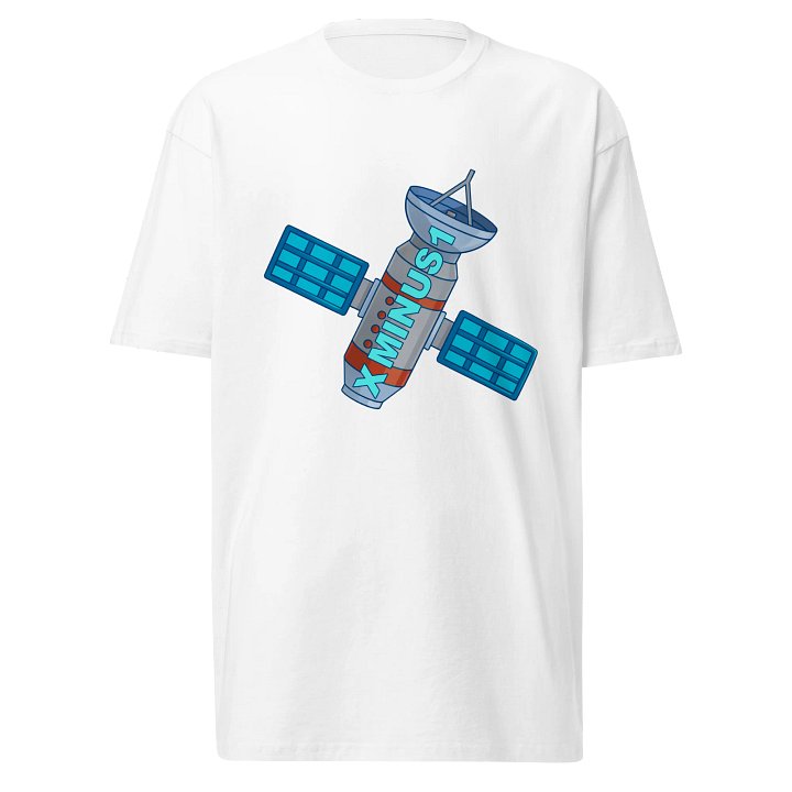 X Minus 1 Satellite Logo Tee product image (1)