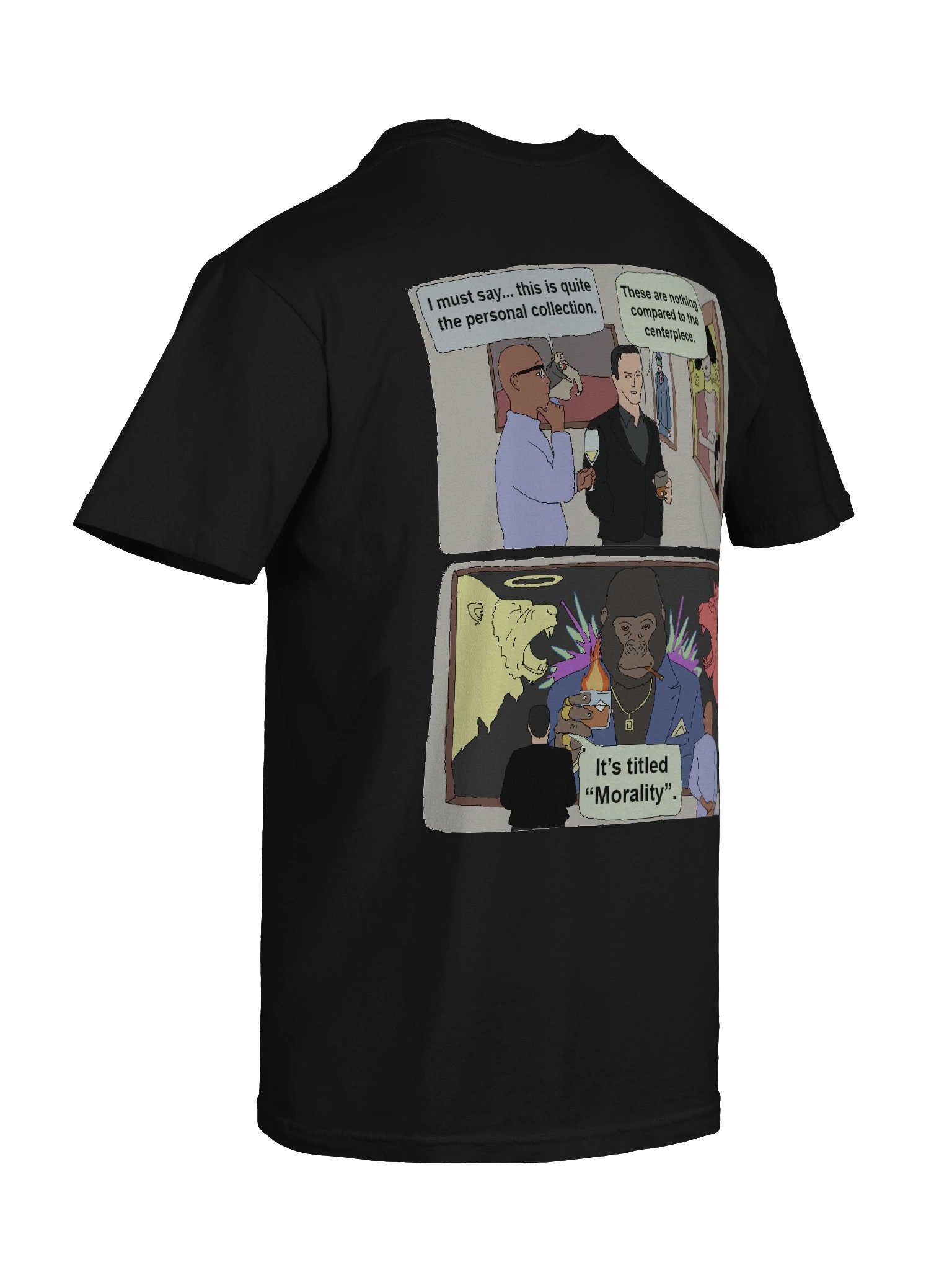 Morality Gorilla Comic - Black product image (8)