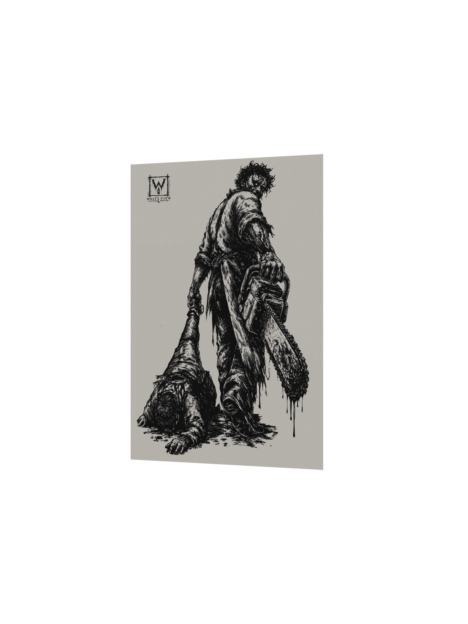 Tattoo Series- Leatherface- Poster Print product image (3)