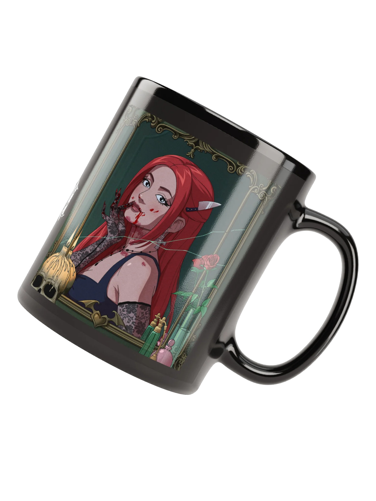 CAVESTELVANIA BLACK MUG product image (6)