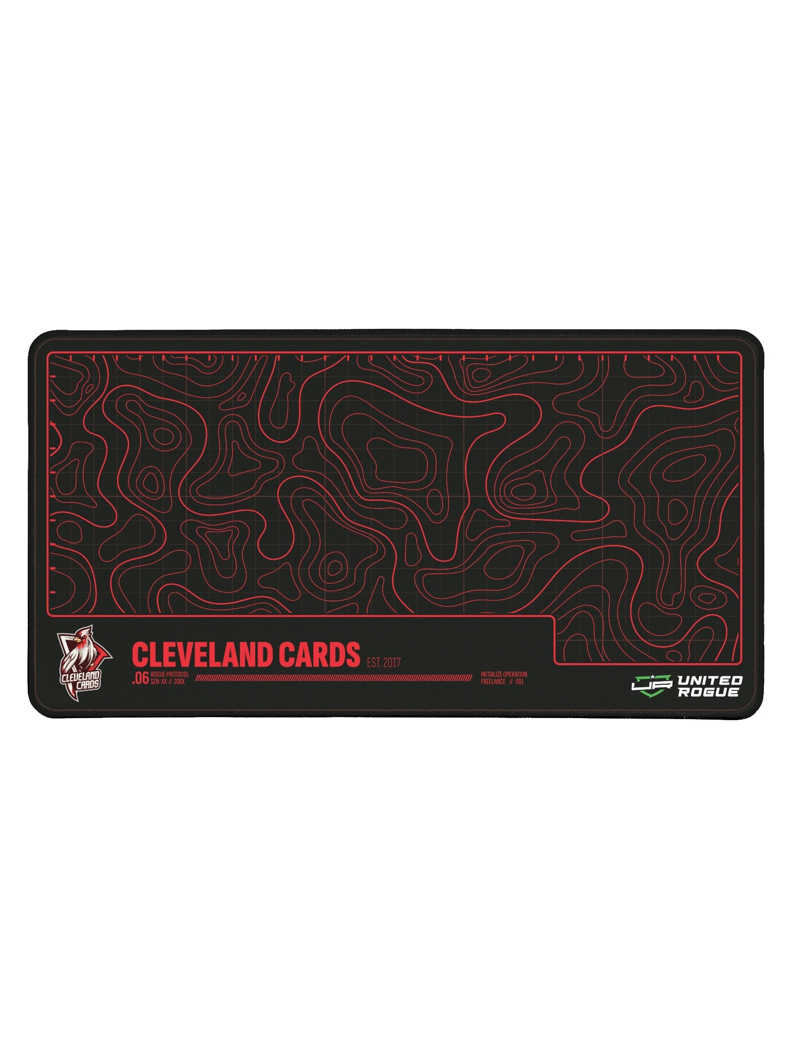 Cleveland Cards Map Desk Mat product image (1)