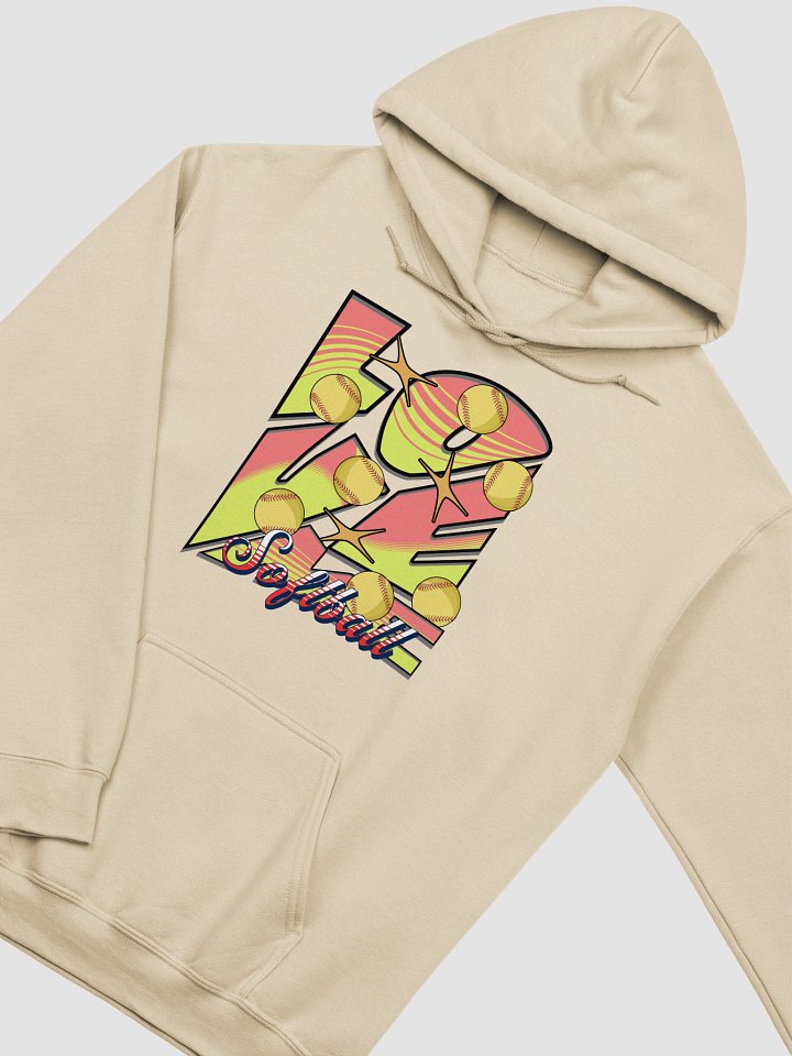 Love Me Softball Classic Hoodie product image (14)