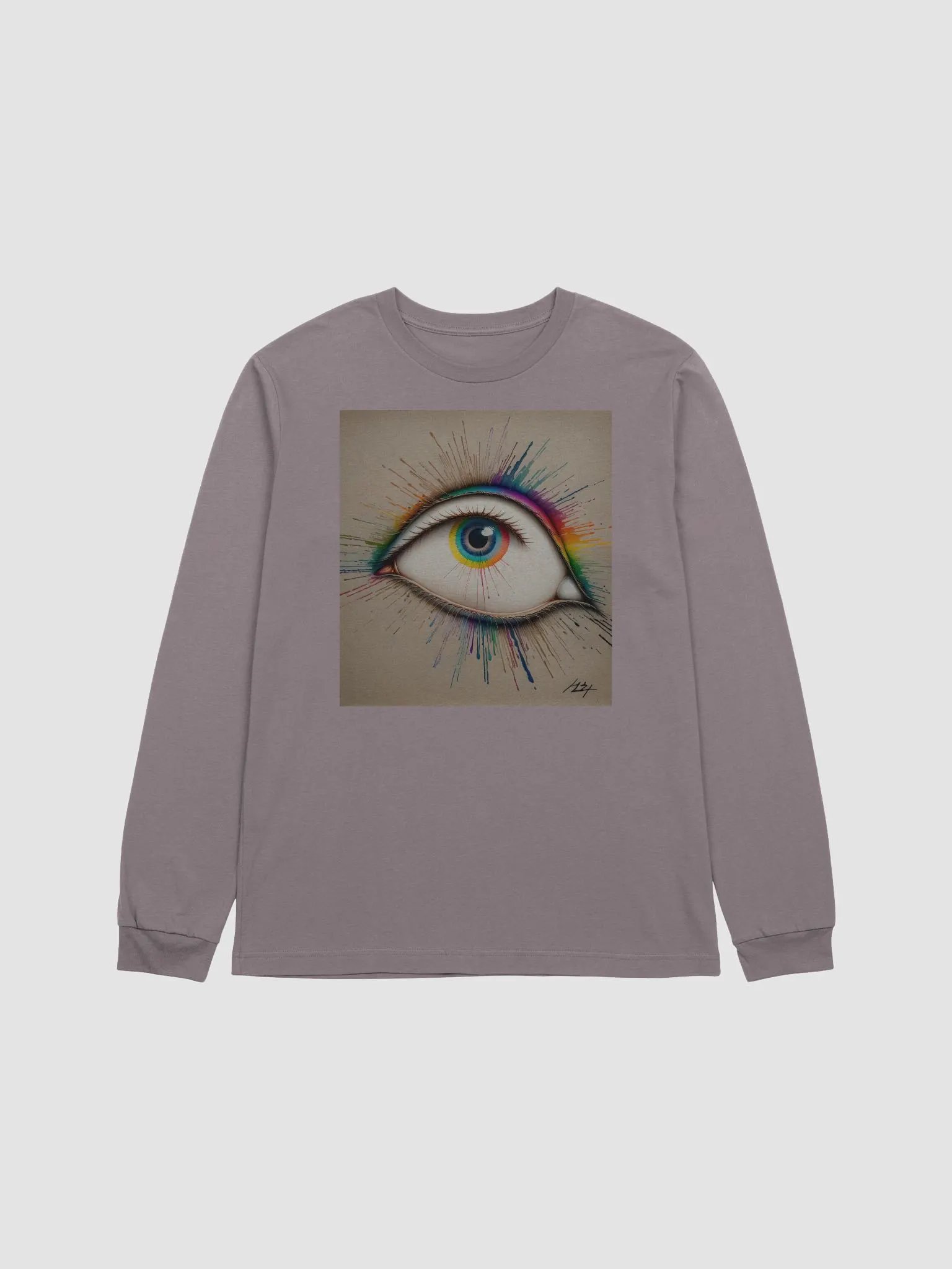 Rainbow Iris Long Sleeve Tee product image (1)