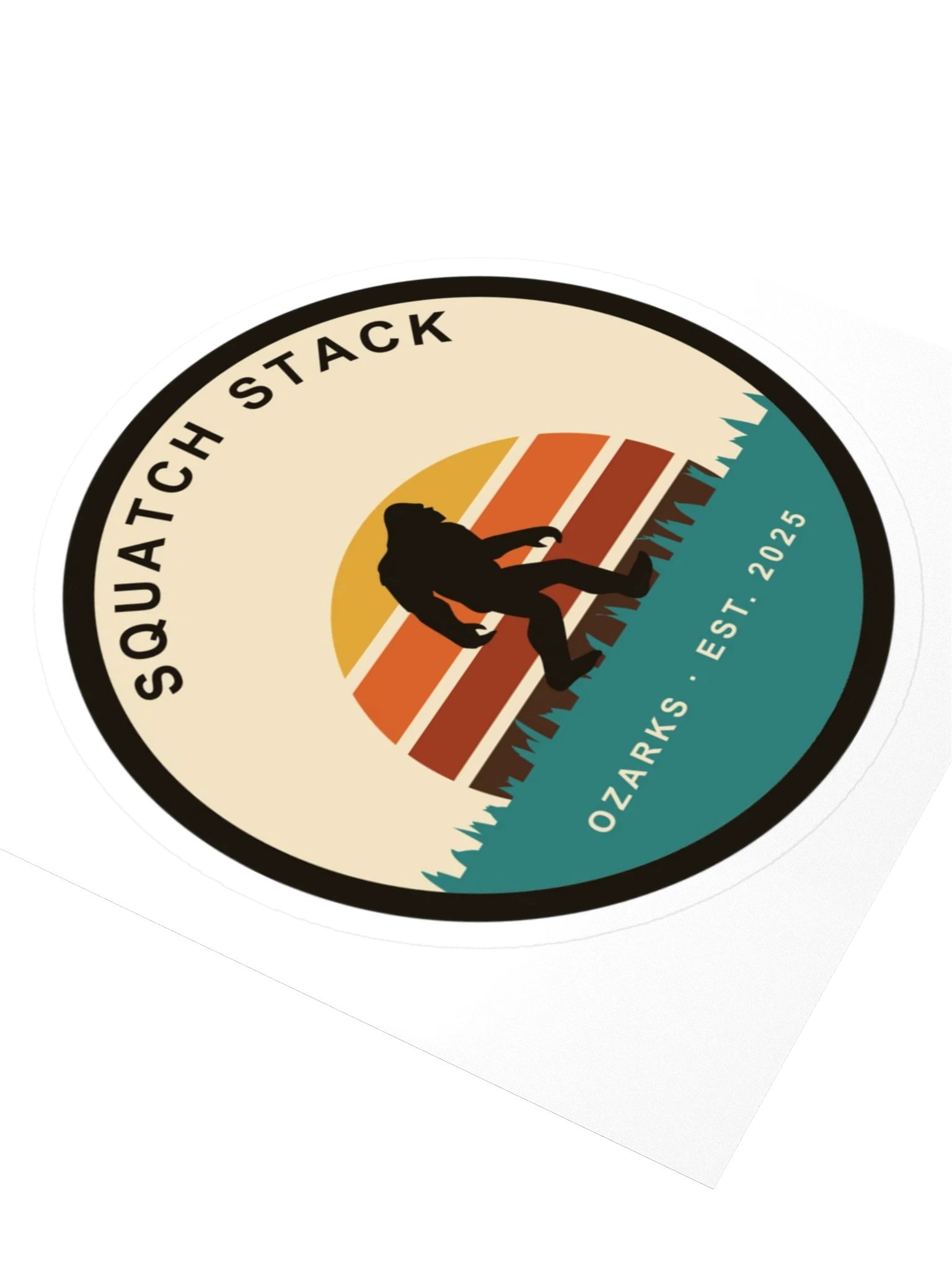 Golden Hour Badge Sticker product image (3)