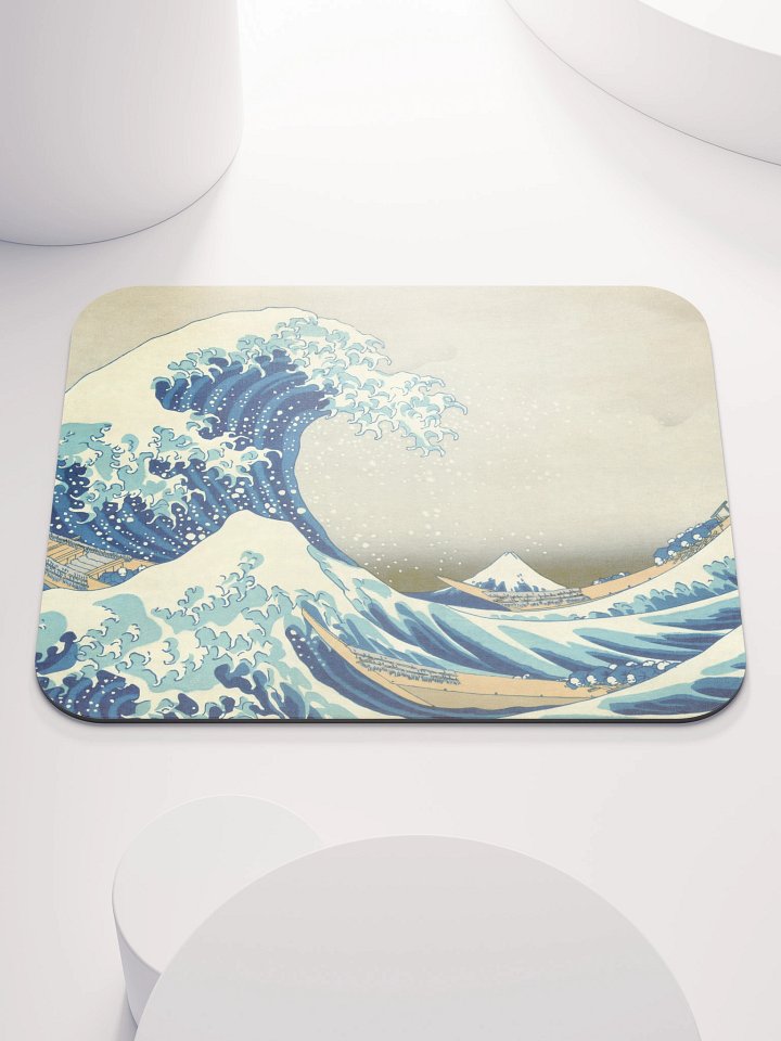 Hokusai – The Great Wave off Kanagawa Mouse Pad product image (1)