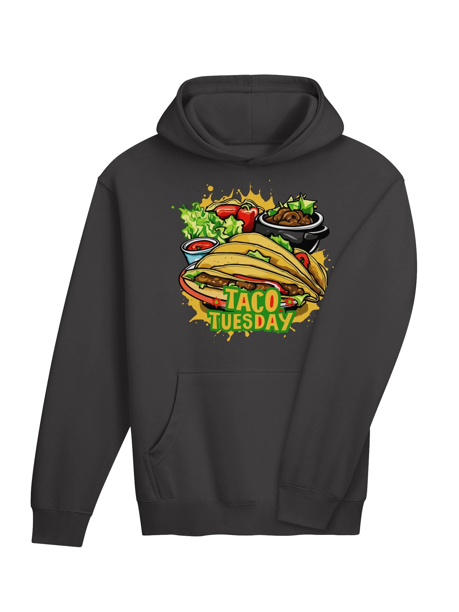 Taco Tuesday | Graphic Cotton Heritage M2635 Box Hoodie product image (14)