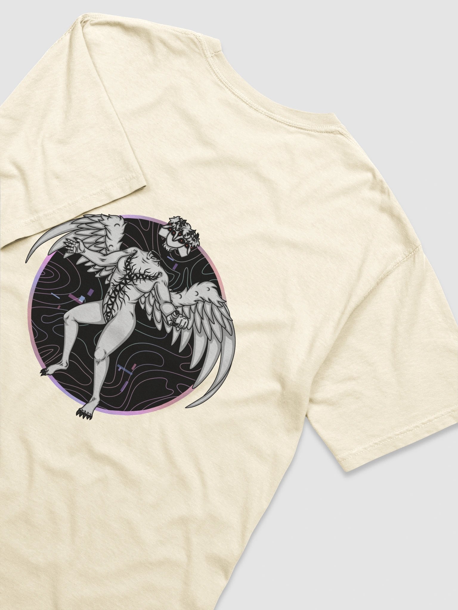 DEVOID Stylized Deothuma Tee (Black Logo) product image (46)