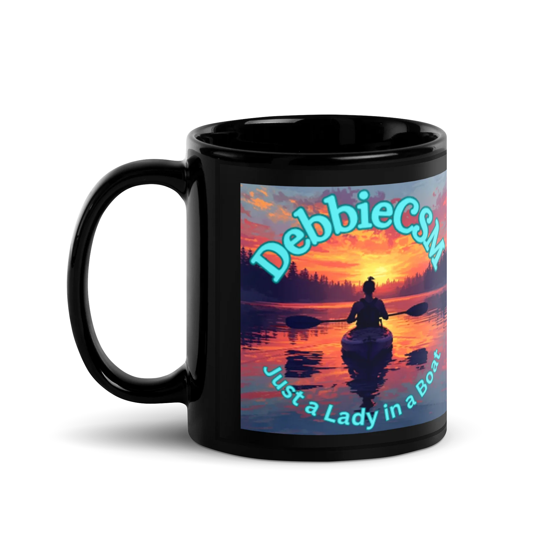 Debbie Logo Mug - Black product image (1)