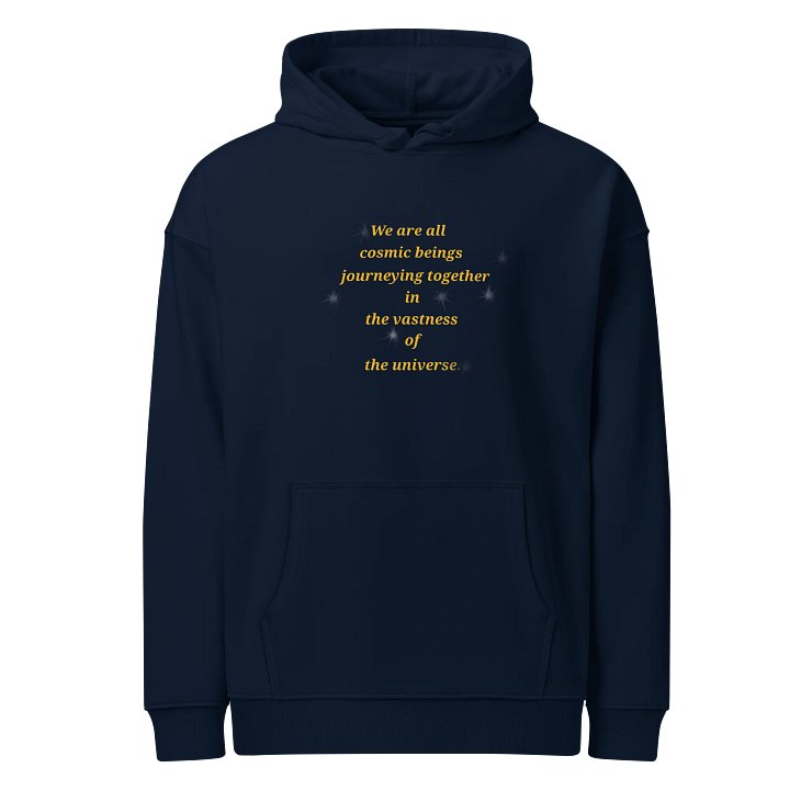 Cosmic Journey Unisex Organic Hoodie product image (1)