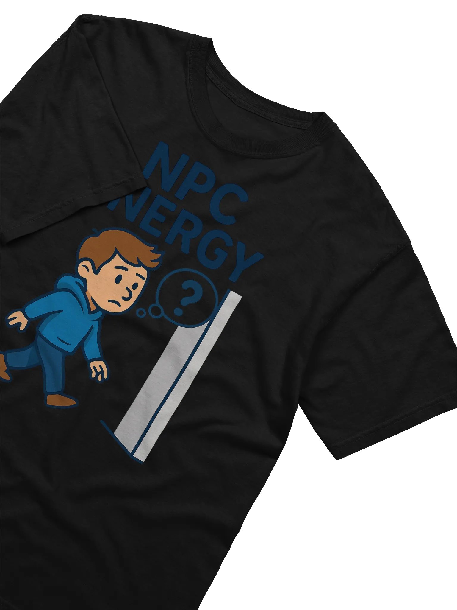 NPC Energy Cartoon Graphic T-Shirt product image (18)