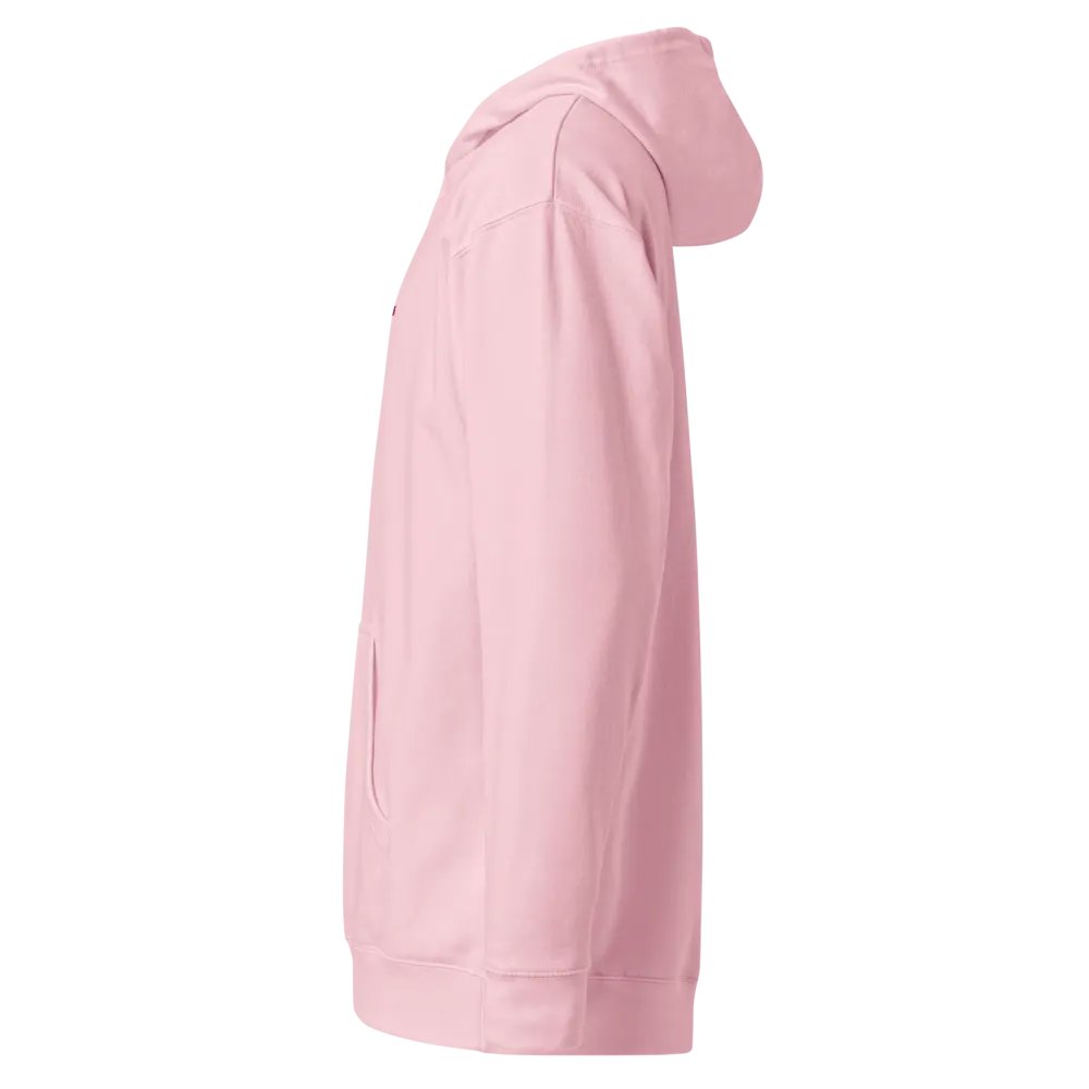 Tsuki Embroidered Hoodie - Pink product image (3)