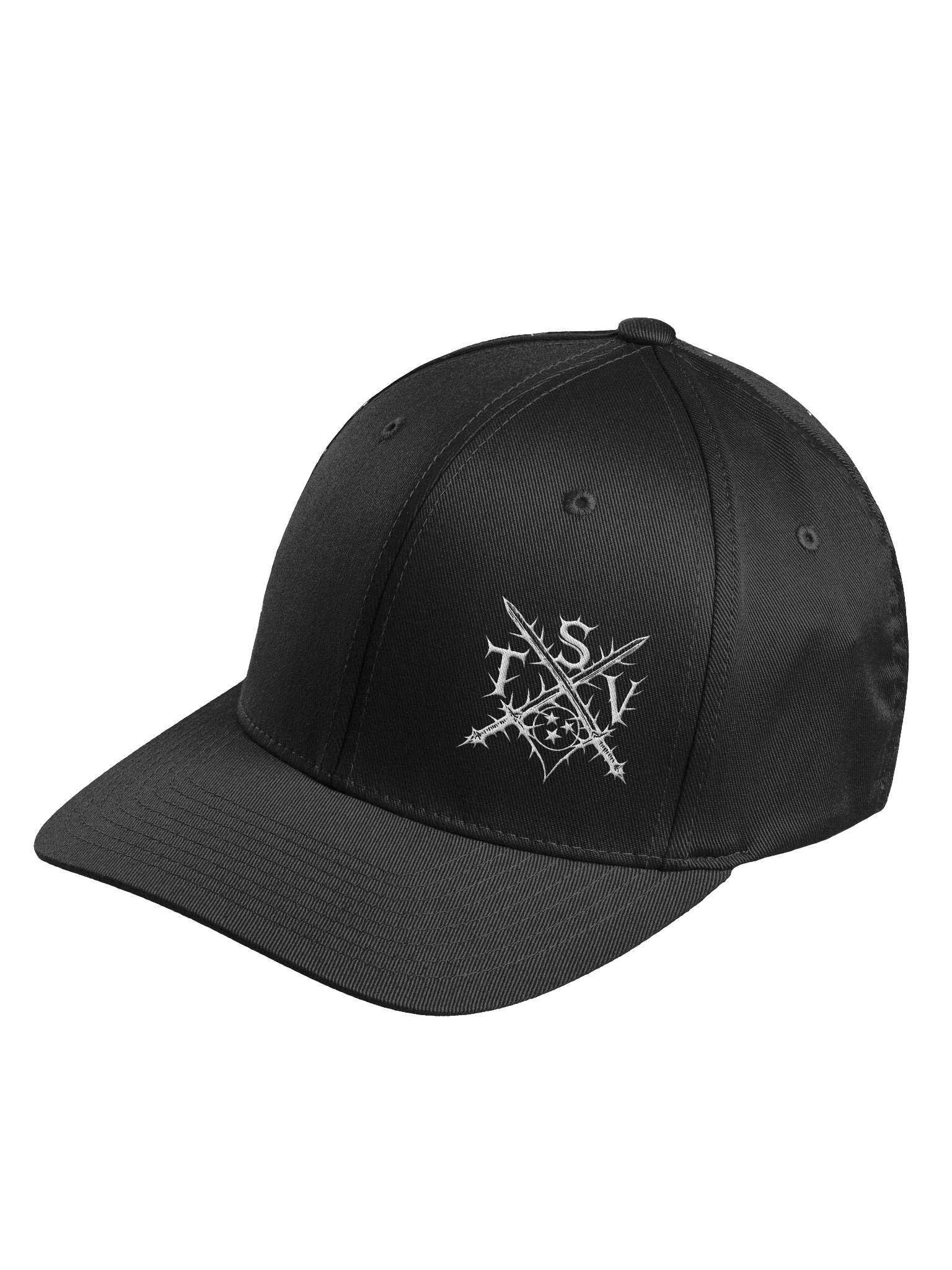 TSV Bearded Villains Flexfit Fitted Cap | Metal TSV Logo | Premium Embroidered Hat product image (12)