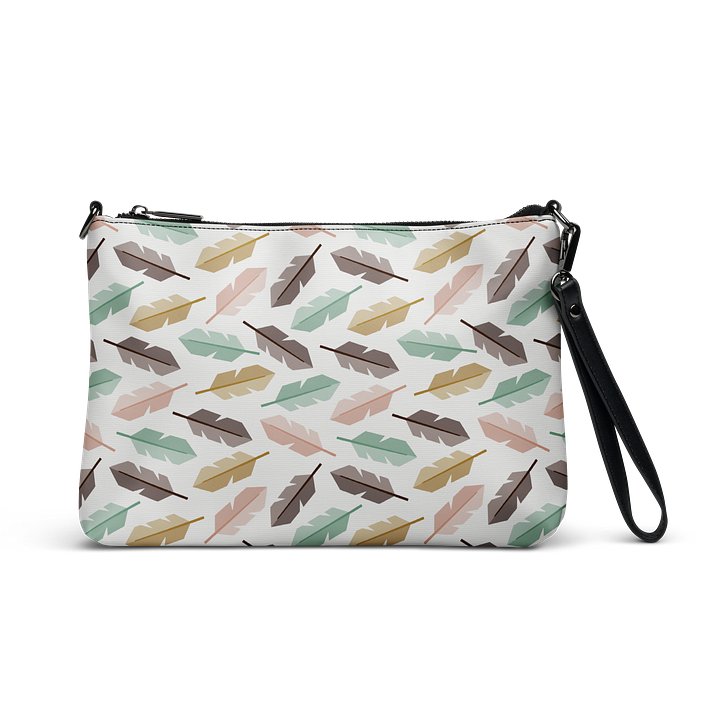 Mid-Century Modern Feathers Crossbody Bag product image (1)