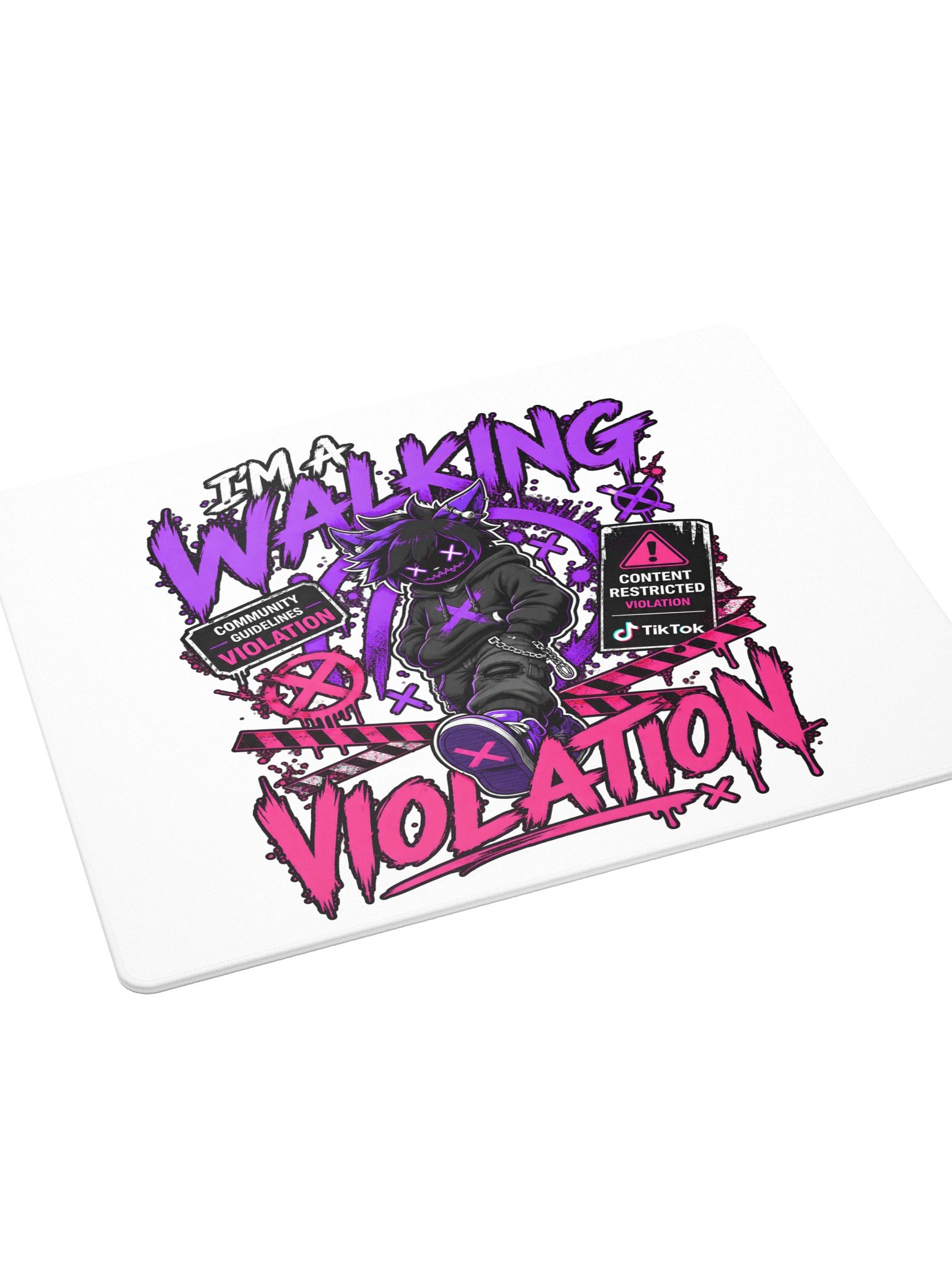 Walking Violation Anime Gaming Mouse Pad product image (3)