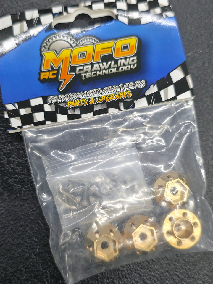 Brass hub extensions +6mm product image (1)