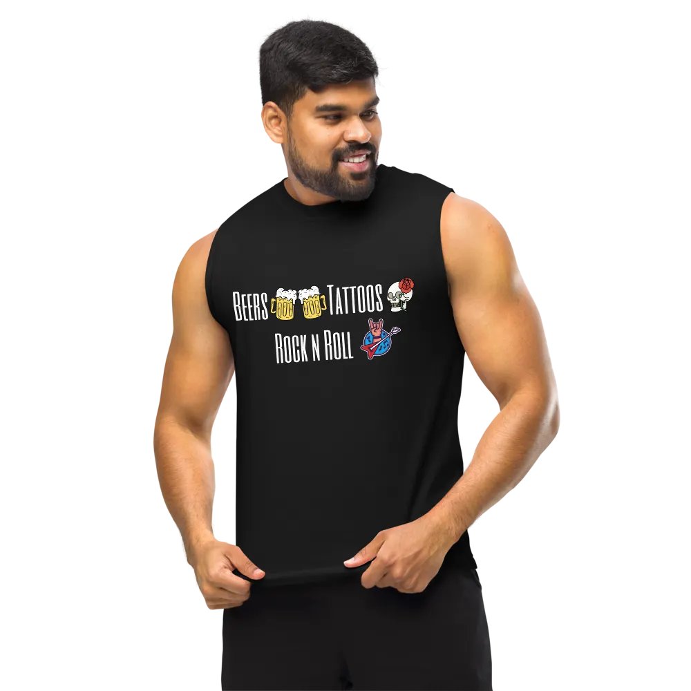 Rock and Roll Muscle Shirt product image (10)