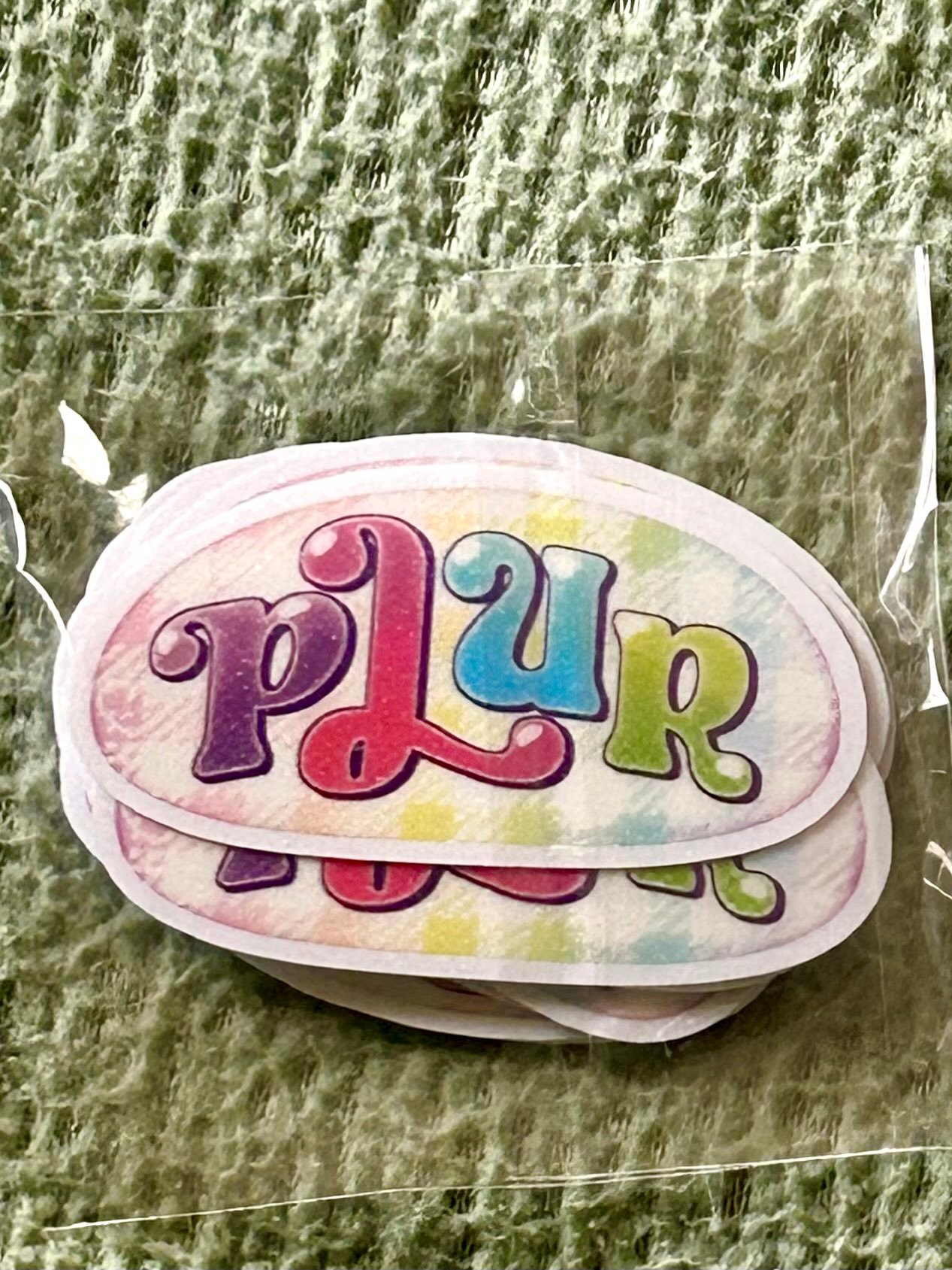 PLUR Sticker product image (1)