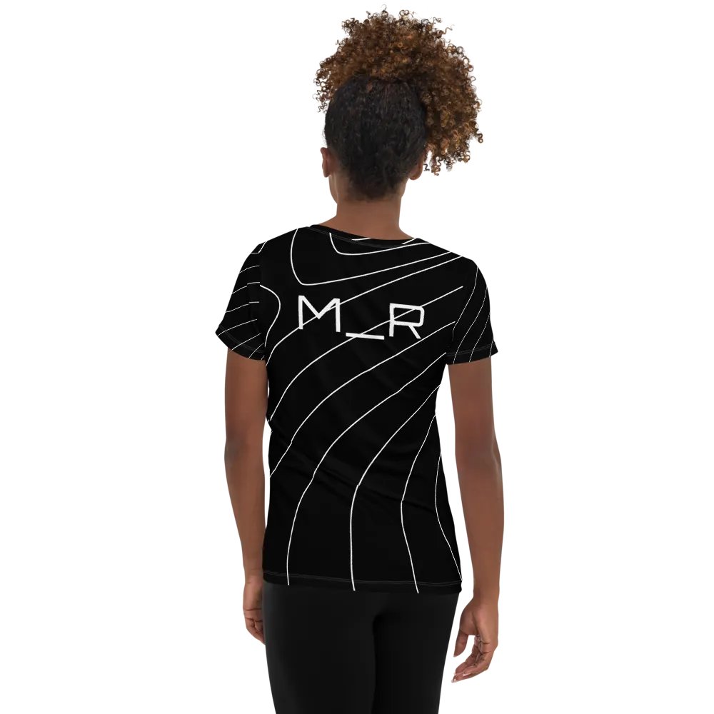 Surreal Harmony Women's Athletic Tee product image (10)