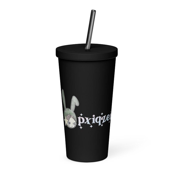 ./xi© - PXIQZES INSULATED TUMBLER (/w Straw) product image (1)