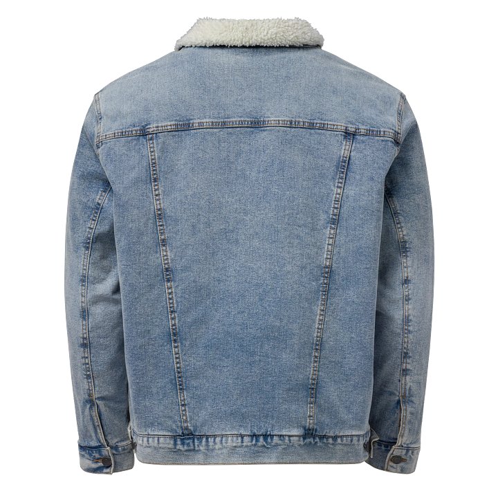 Vi-2s-Dk Unisex Denim Jacket product image (4)