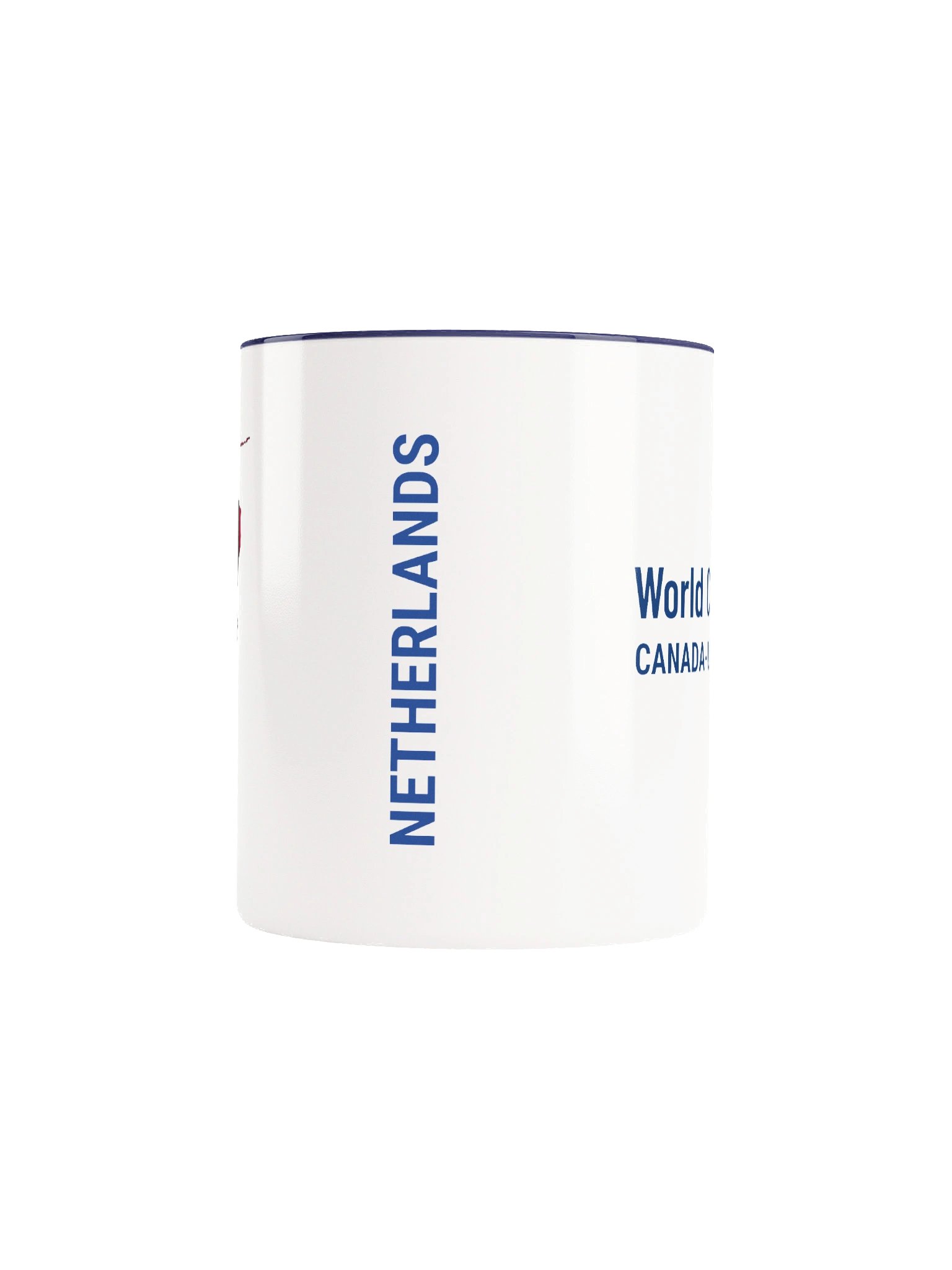 Netherlands 2026 World Cup Flag Mug - Netherlands Soccer Fan Coffee Cup - Premium Two-Tone Ceramic Mug product image (5)