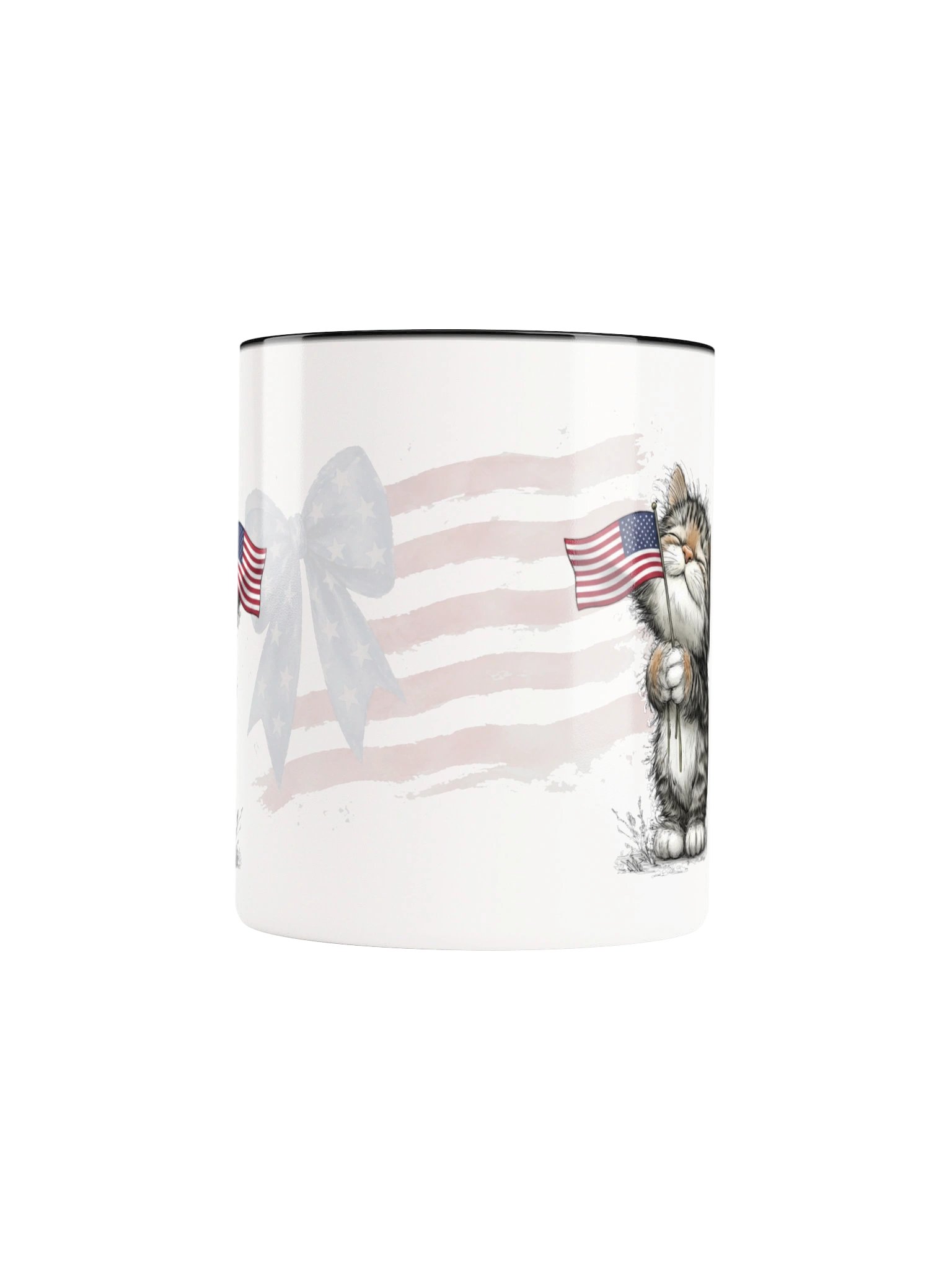 Proud Little Patriot Cat Accent Mug product image (38)