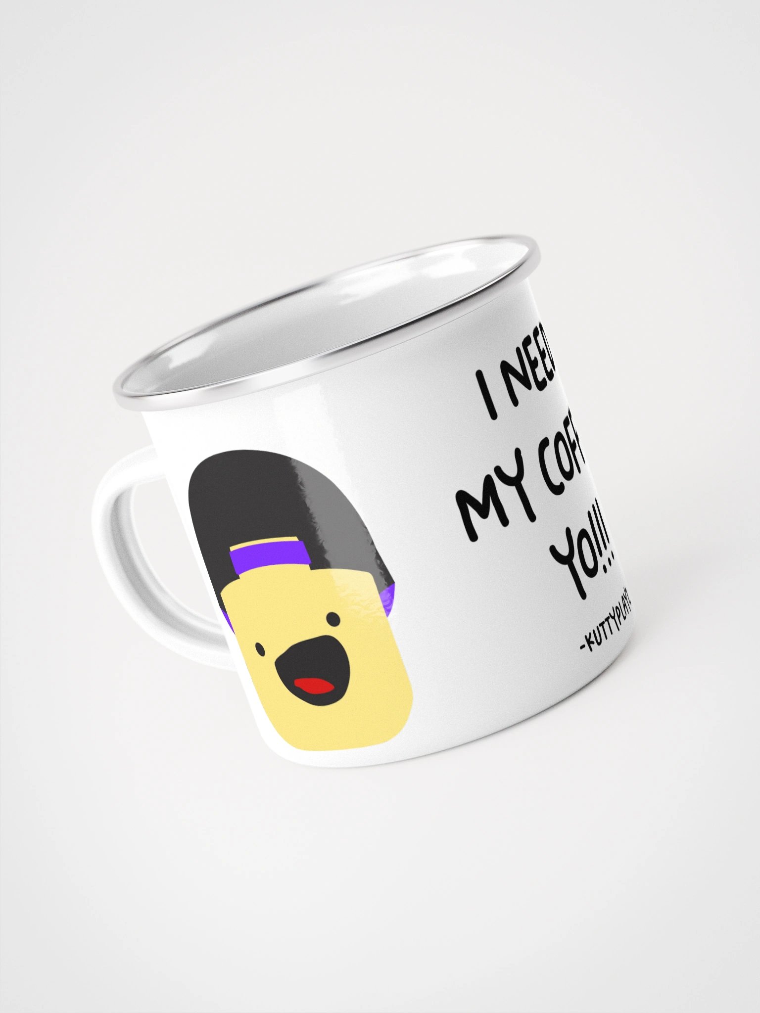 KuttyPlayz Enamel Mug product image (4)