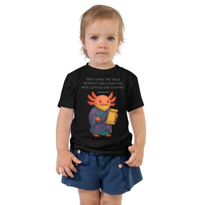 Axostotle - Educating the Gills Axolotl Aristotle Philosophy Shirt product image (1)