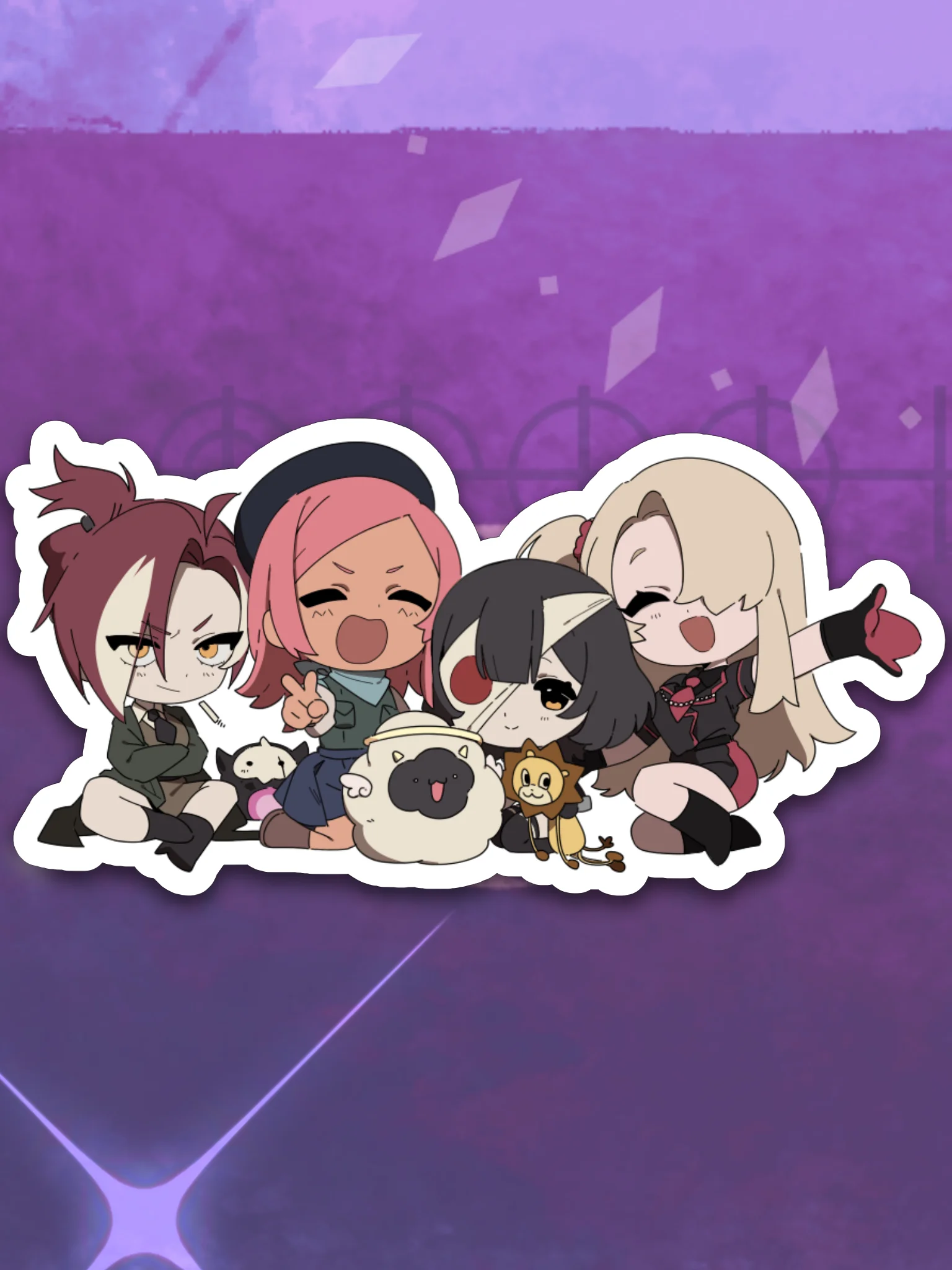 Chibi Squad sticker product image (1)