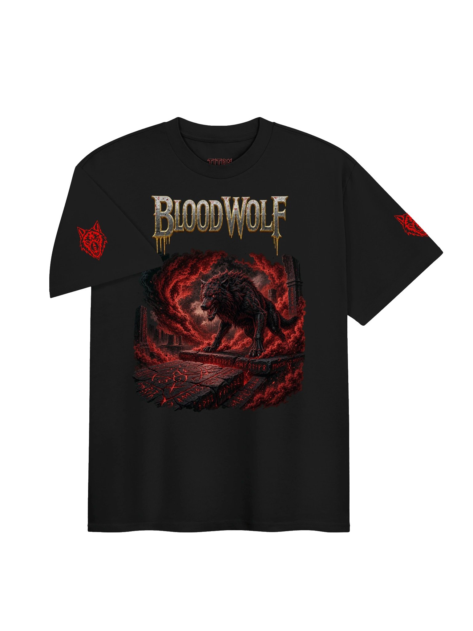 BLOODWOLF Dark Fantasy Heavy Tee product image (11)