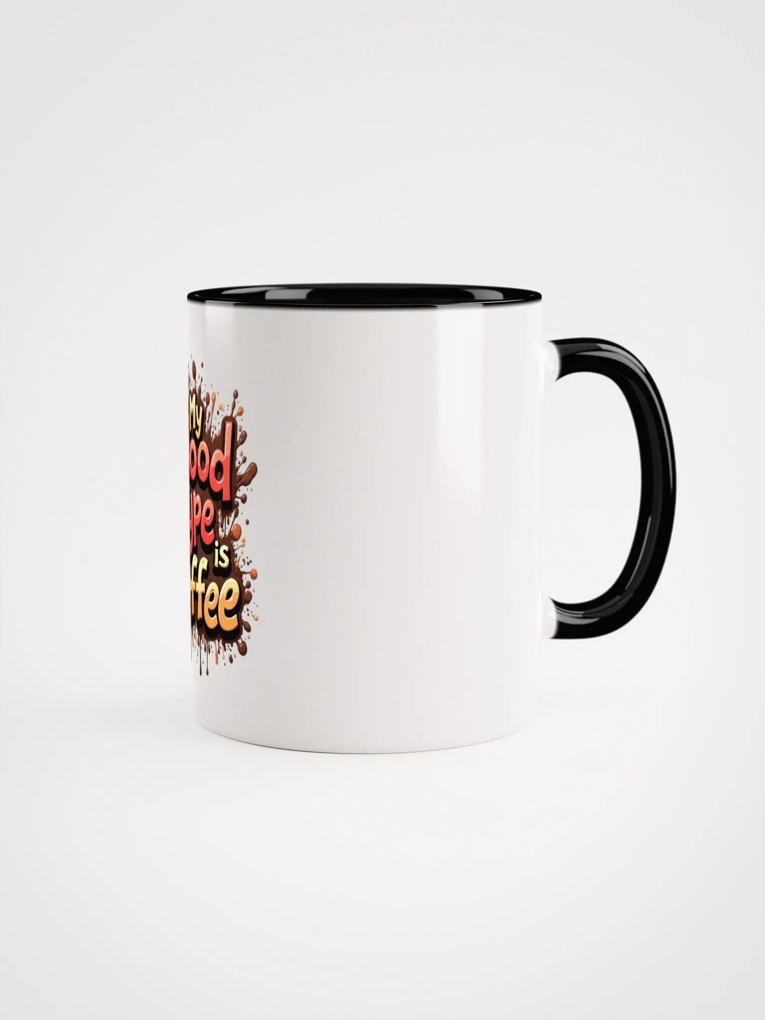 My Blood Type is Coffee Ceramic Mug product image (13)