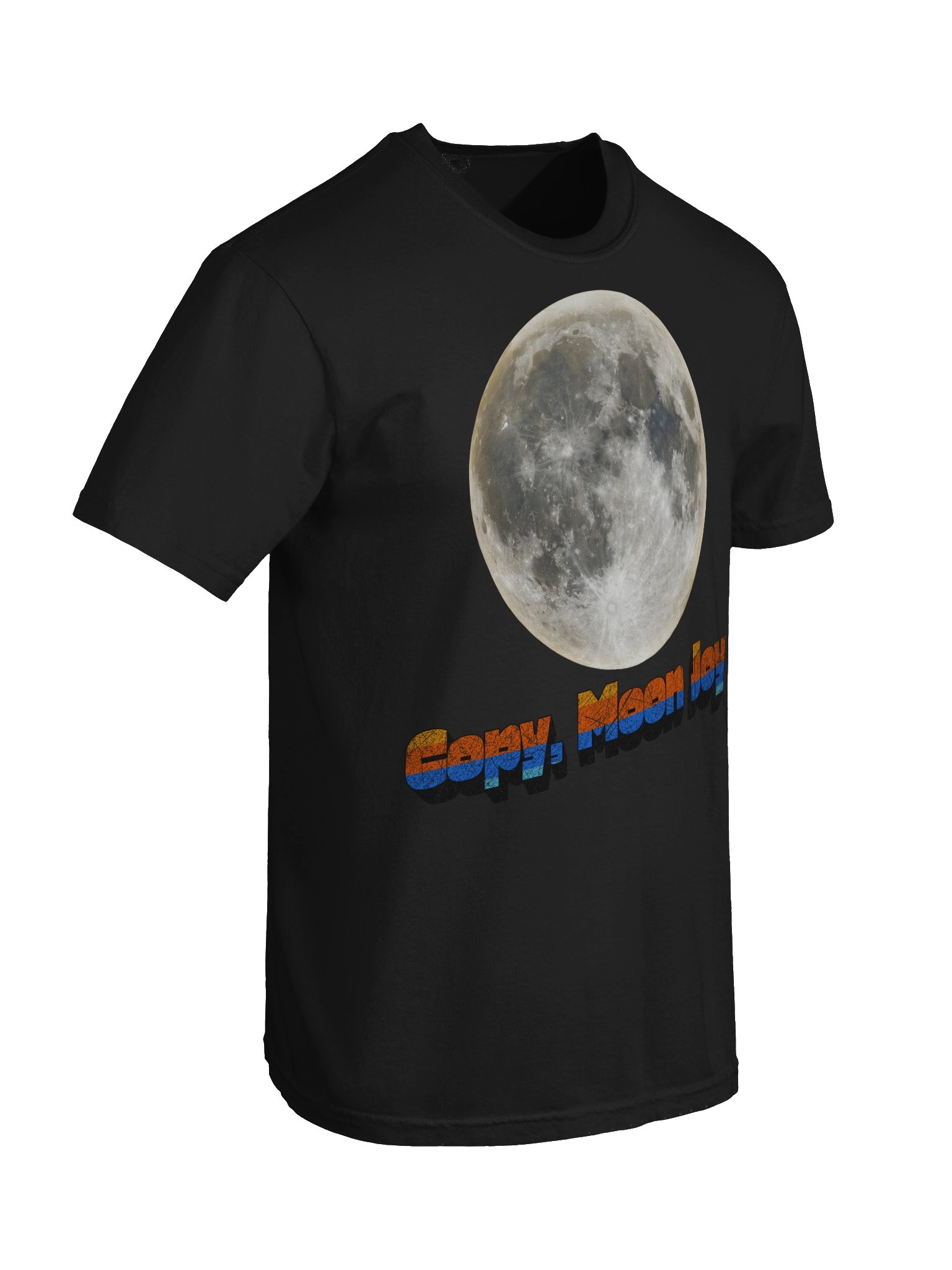 Copy Moon Joy Shirt, Moon Graphic Tee, Minimal Space T-Shirt, Aesthetic Lunar Shirt, Trendy Oversized Tee product image (10)