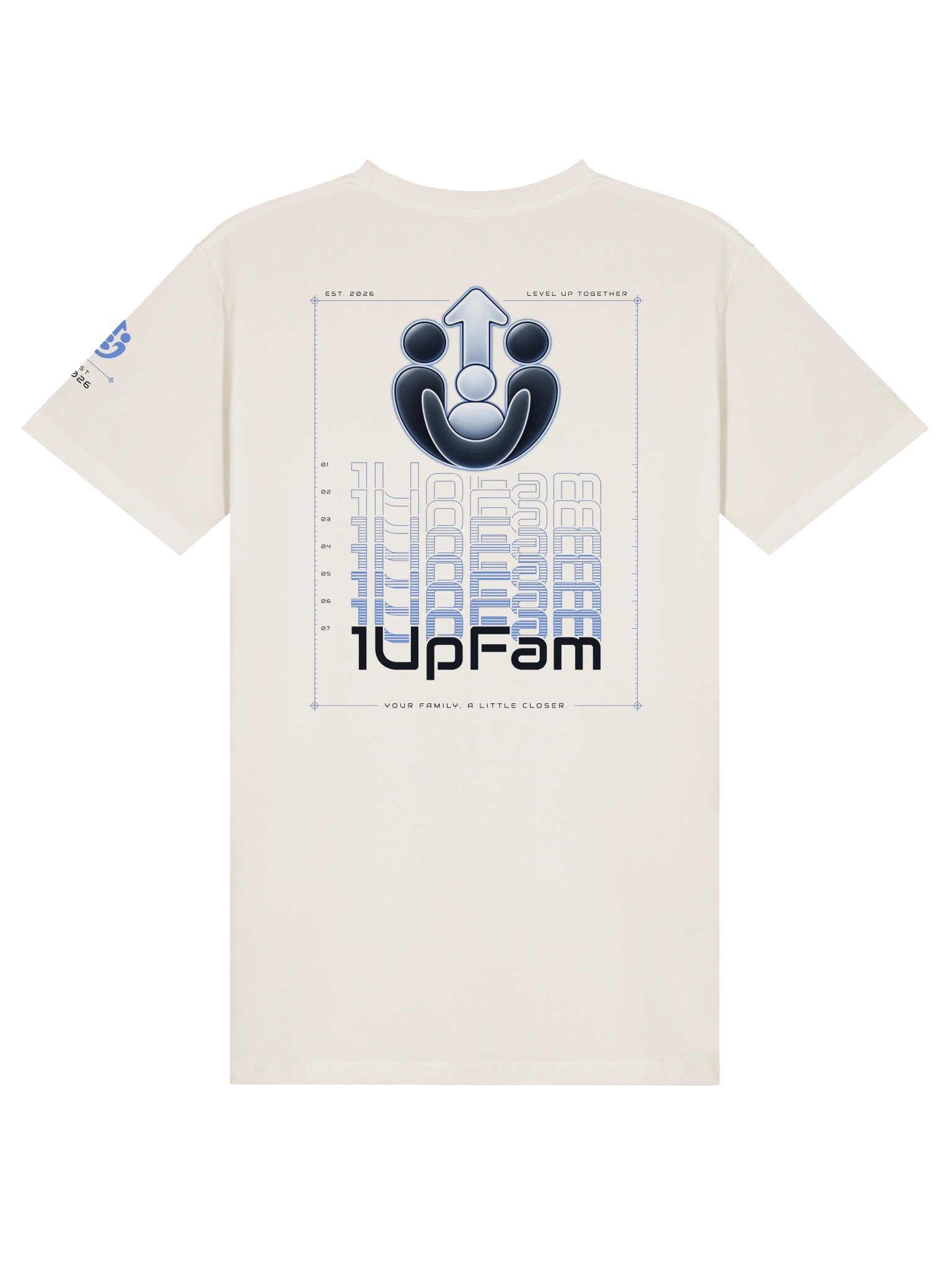 1UpFam Echo Stack T-Shirt product image (8)