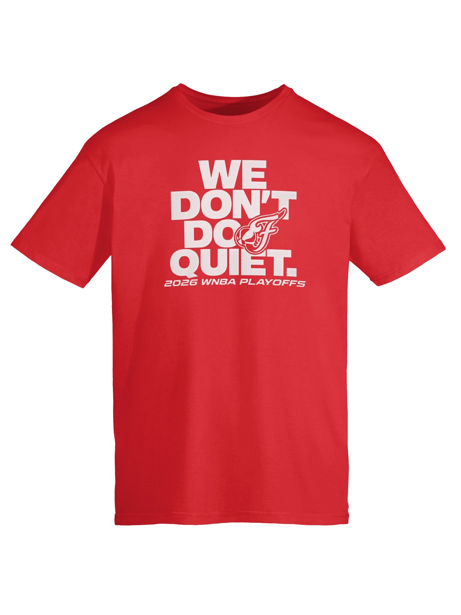 Indiana Fever We Don’t Do Quiet Shirt product image (2)