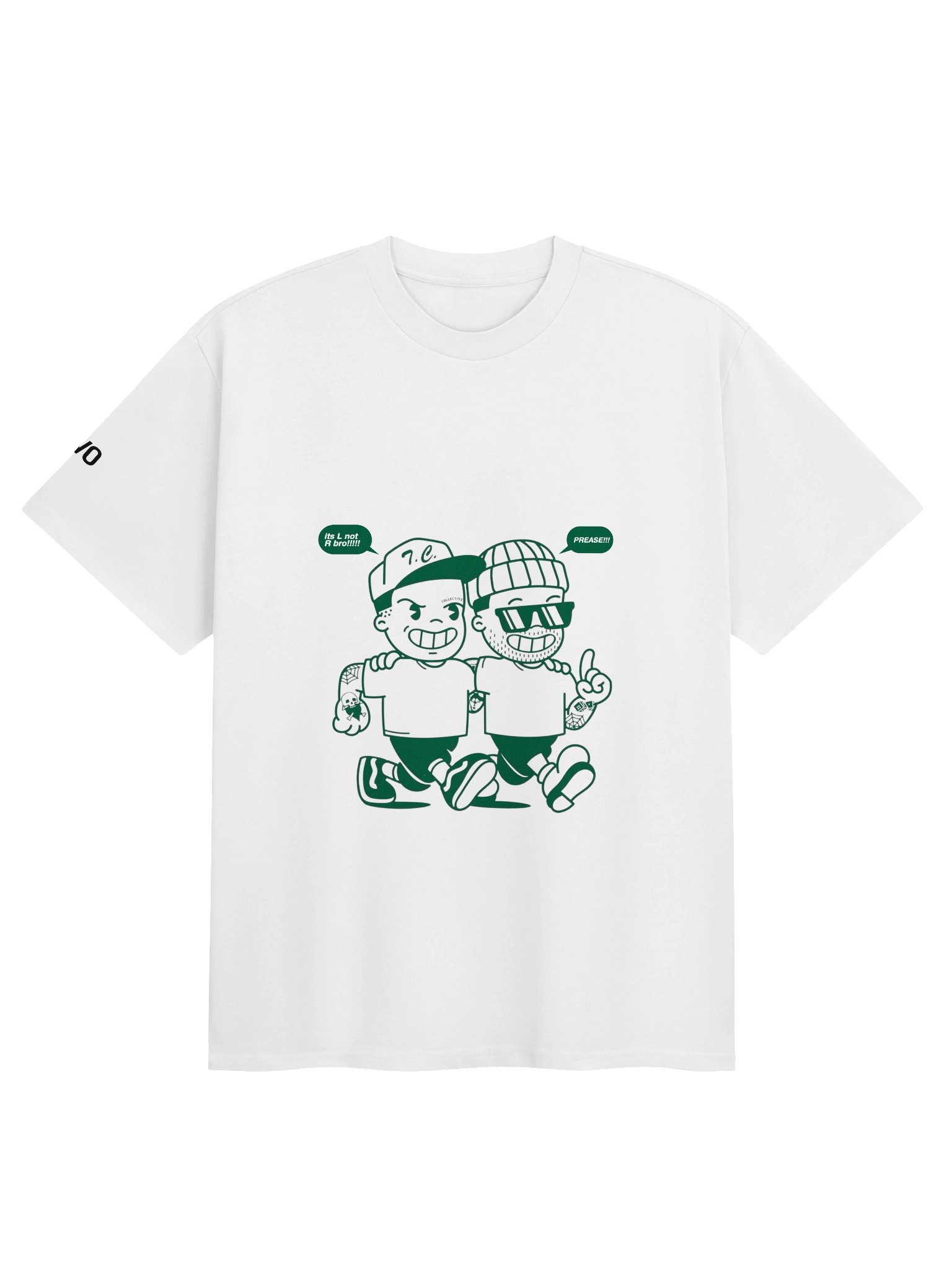 Prease White HeavyT-Shirt (International order) product image (1)