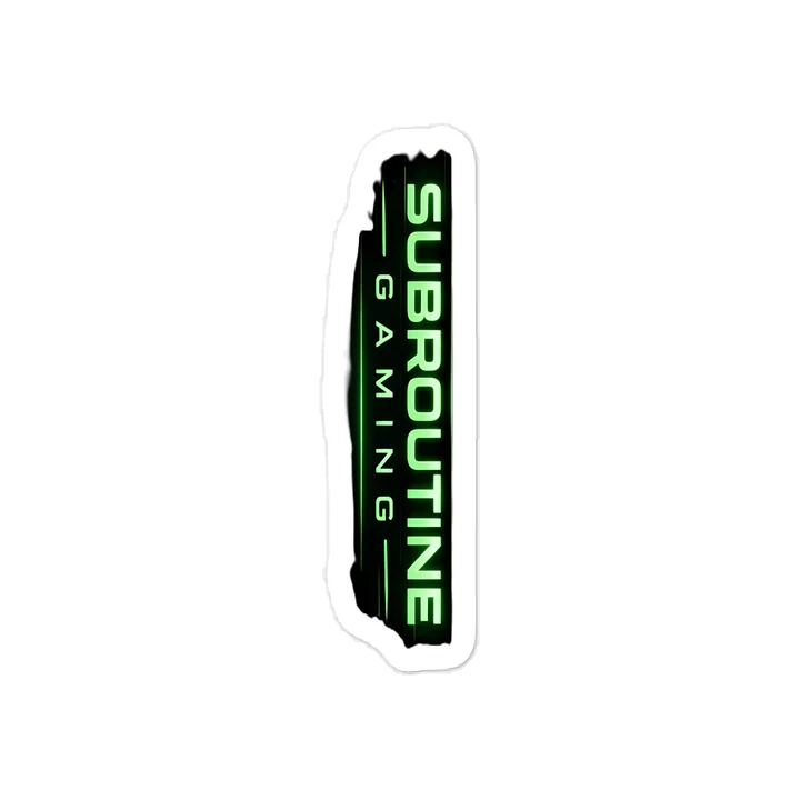 Subroutine Gaming Vinyl Sticker product image (1)