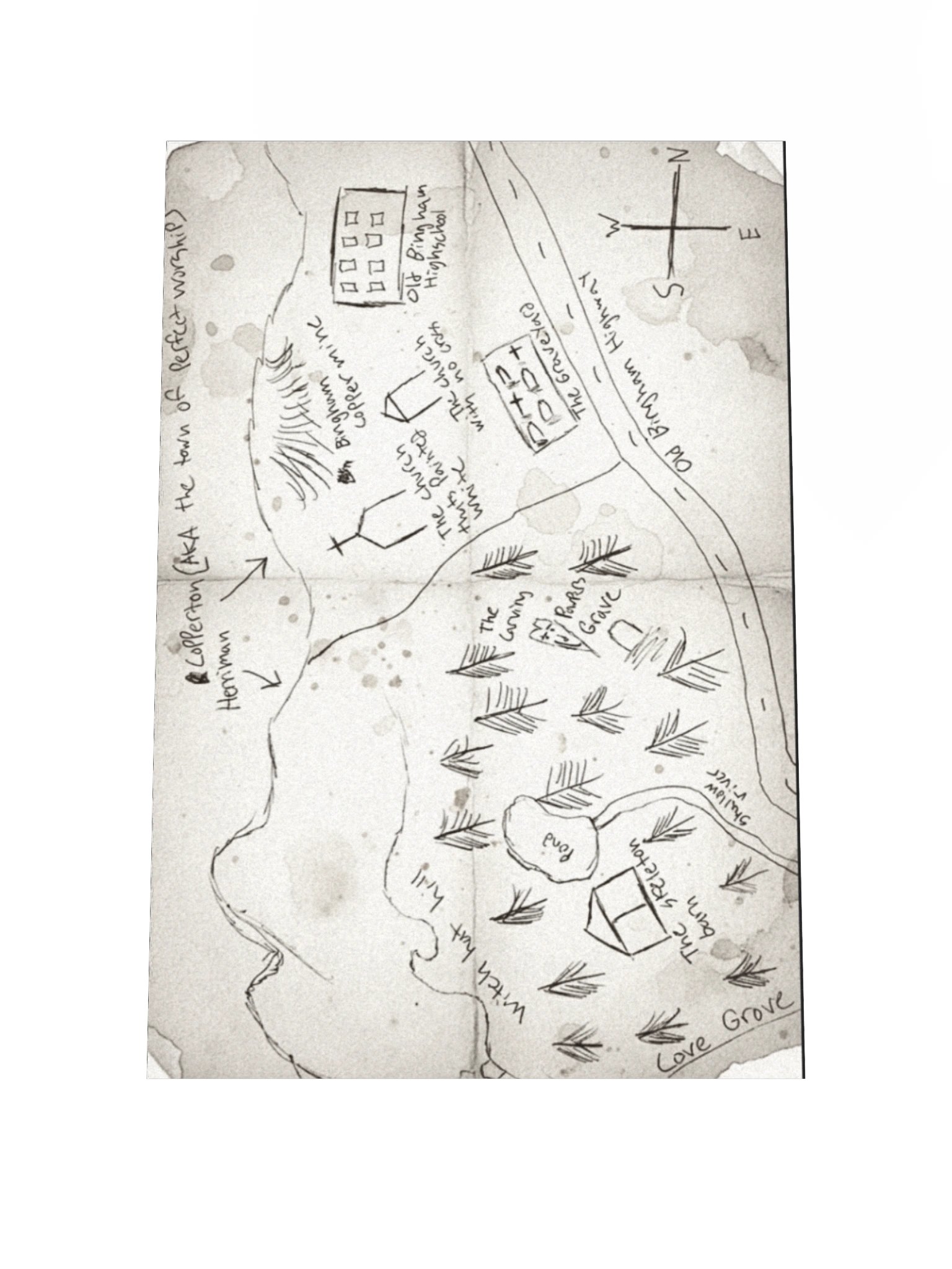 Lore Map (Real Locations) poster product image (1)