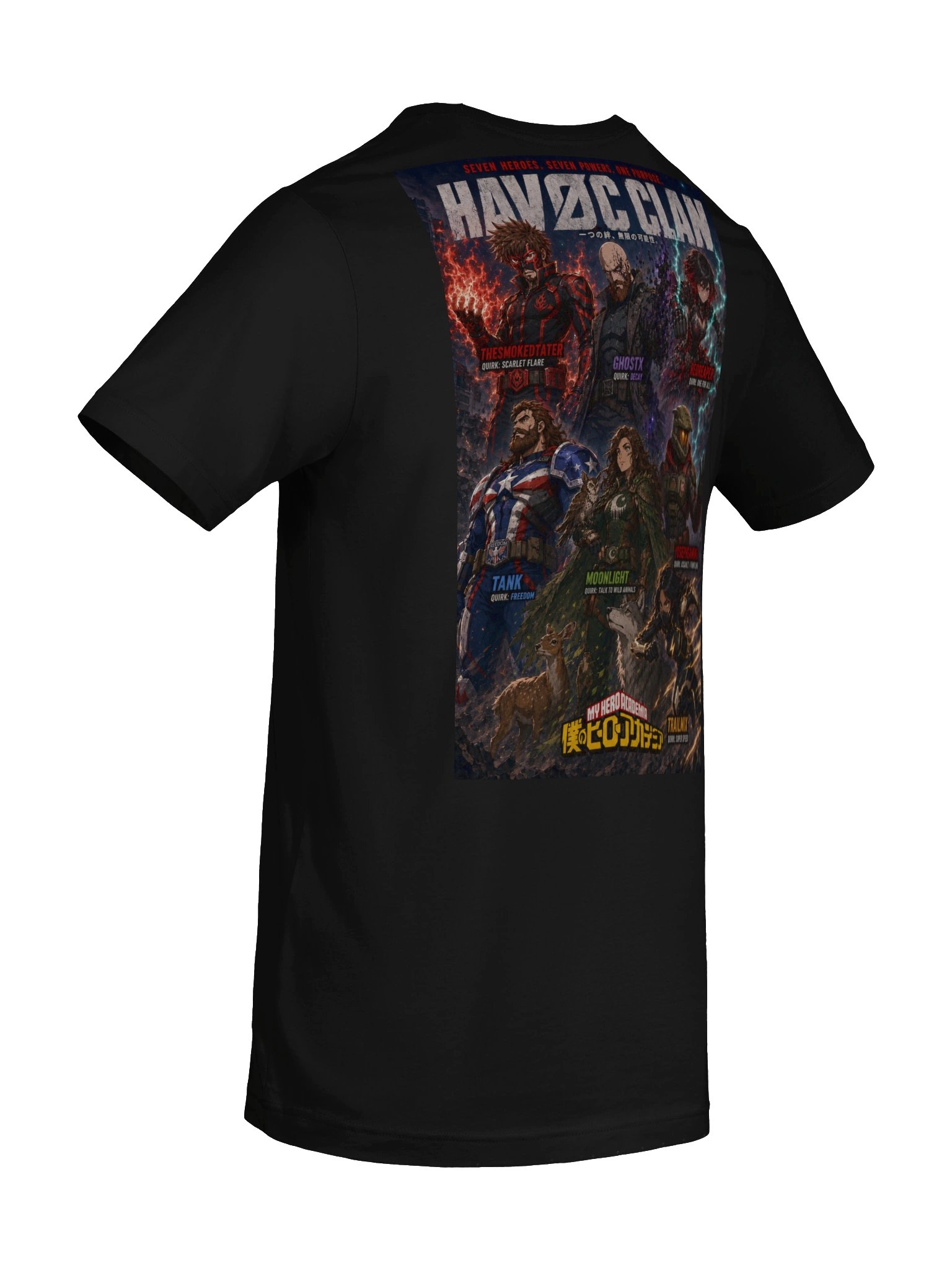 HaVOC Class 1-A "My Hero Acadamia" inspired Tee product image (29)