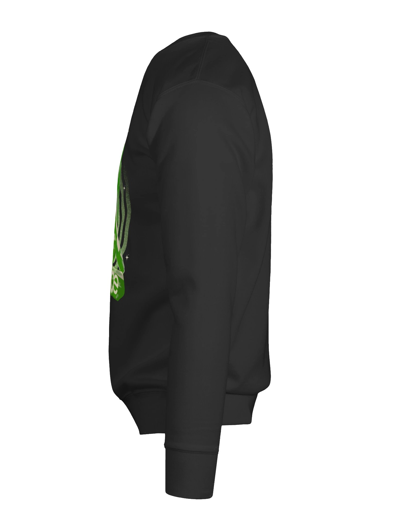 Peace Voice Sweatshirt - Hip Hop Microphone Hand Sign Sweatshirt | green design| Music Lover Rap Tee product image (12)