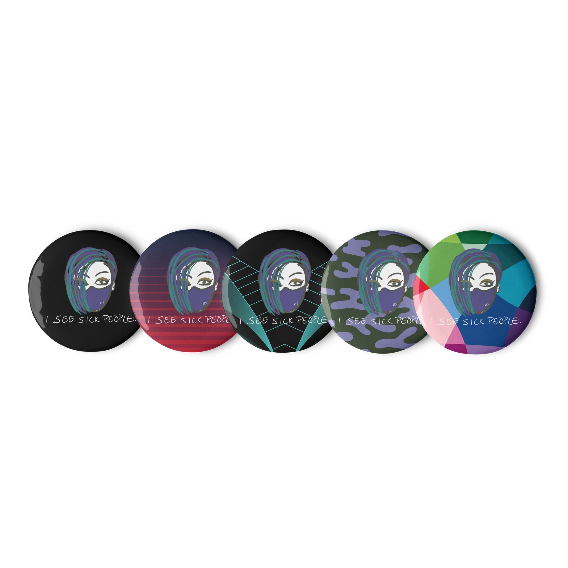 I See Sick People button product image (1)