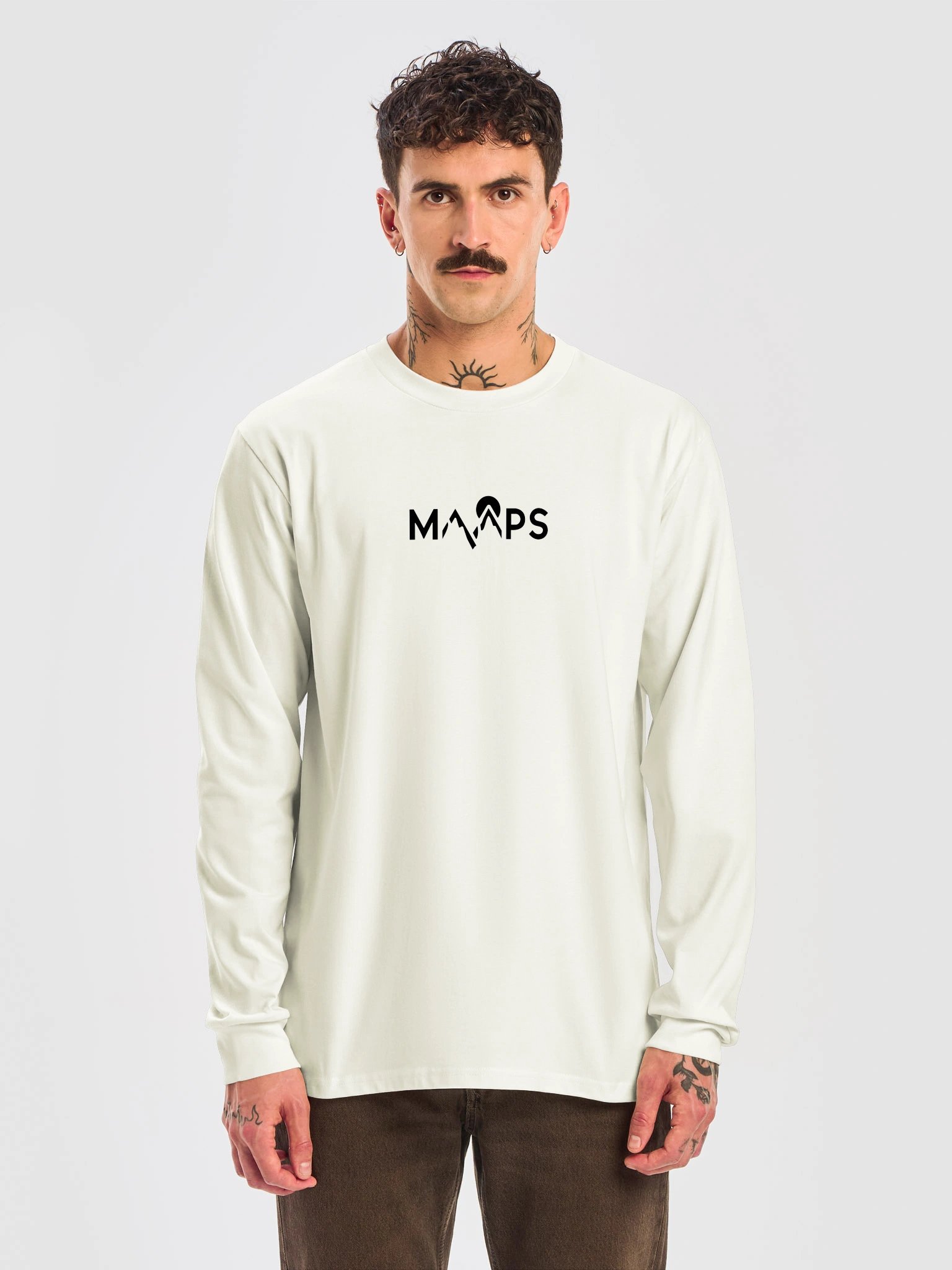 Long Sleeve MAAPS Tee - Black Logo product image (13)