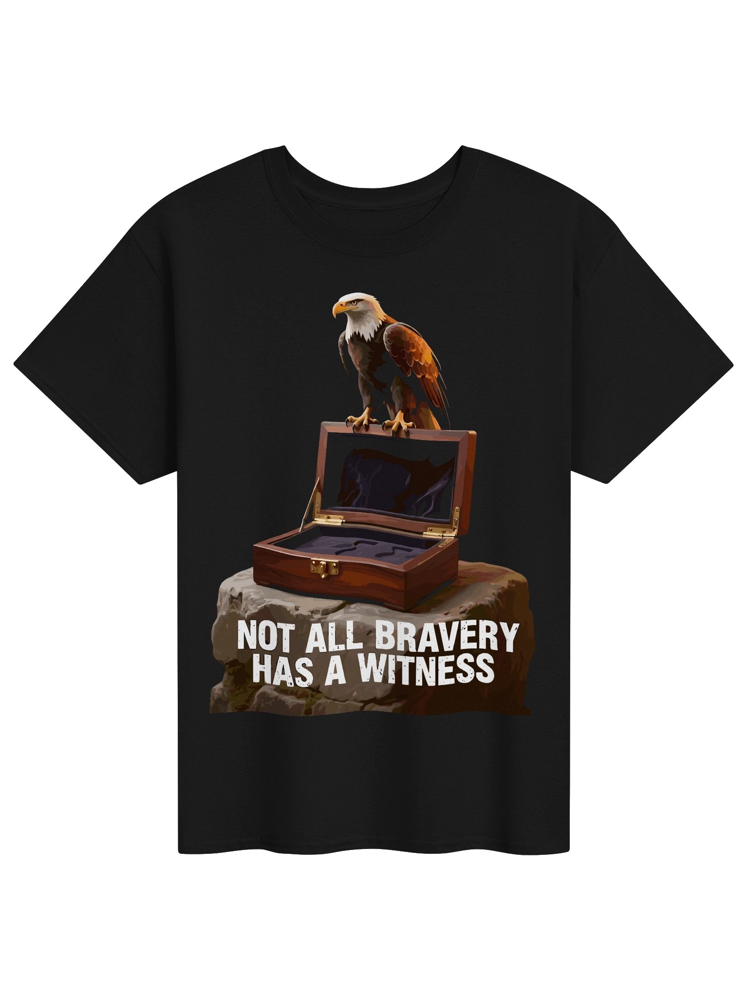 Not All Bravery Has a Witness Eagle Tee product image (1)